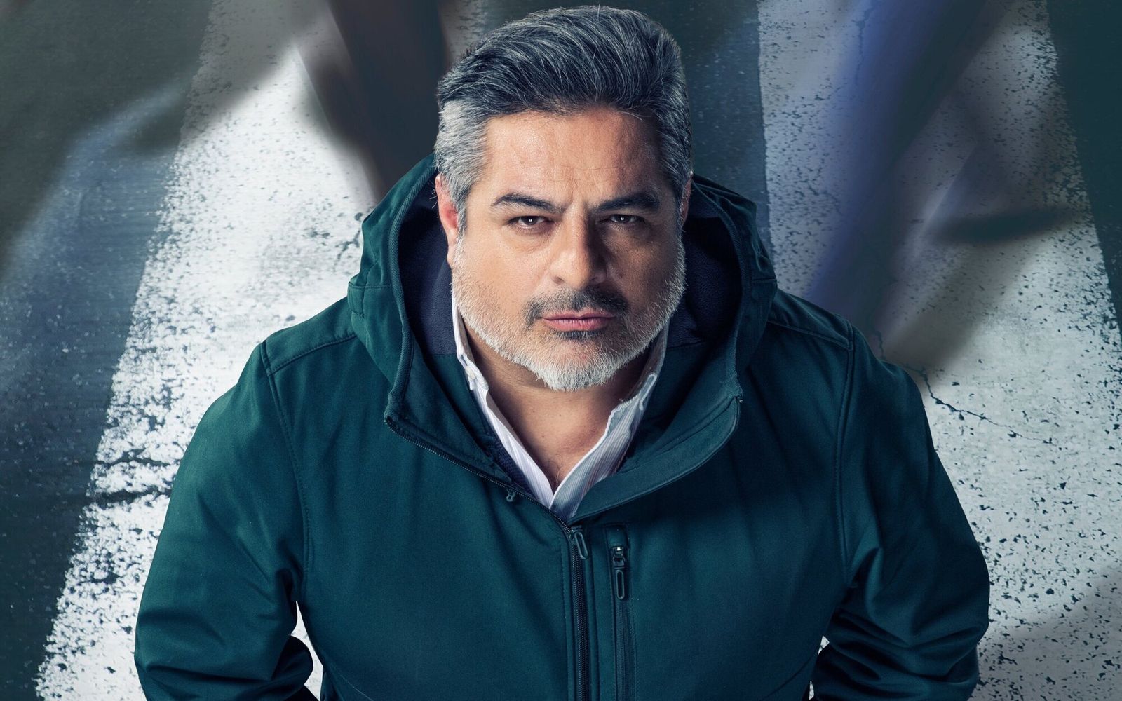 Jalis de la Serna en el cartel promocional de 'Apatrullando', el espacio de reportajes de La Sexta.