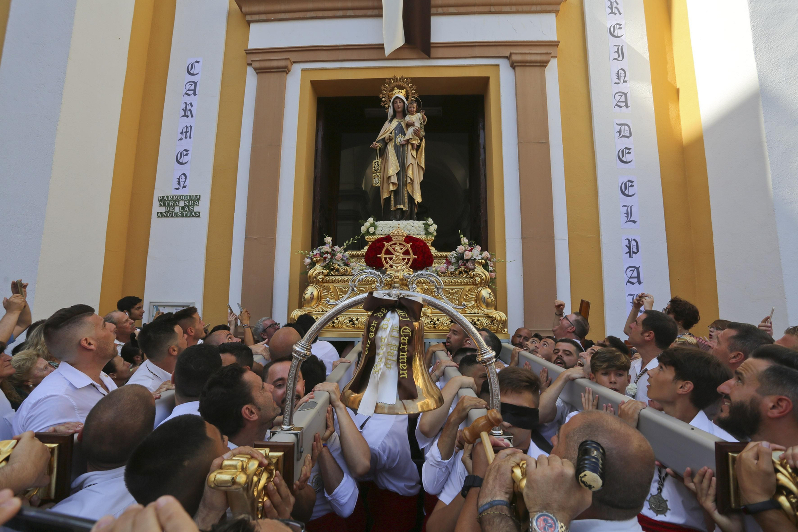 Las fotos de las procesiones de la Virgen del Carmen en Málaga