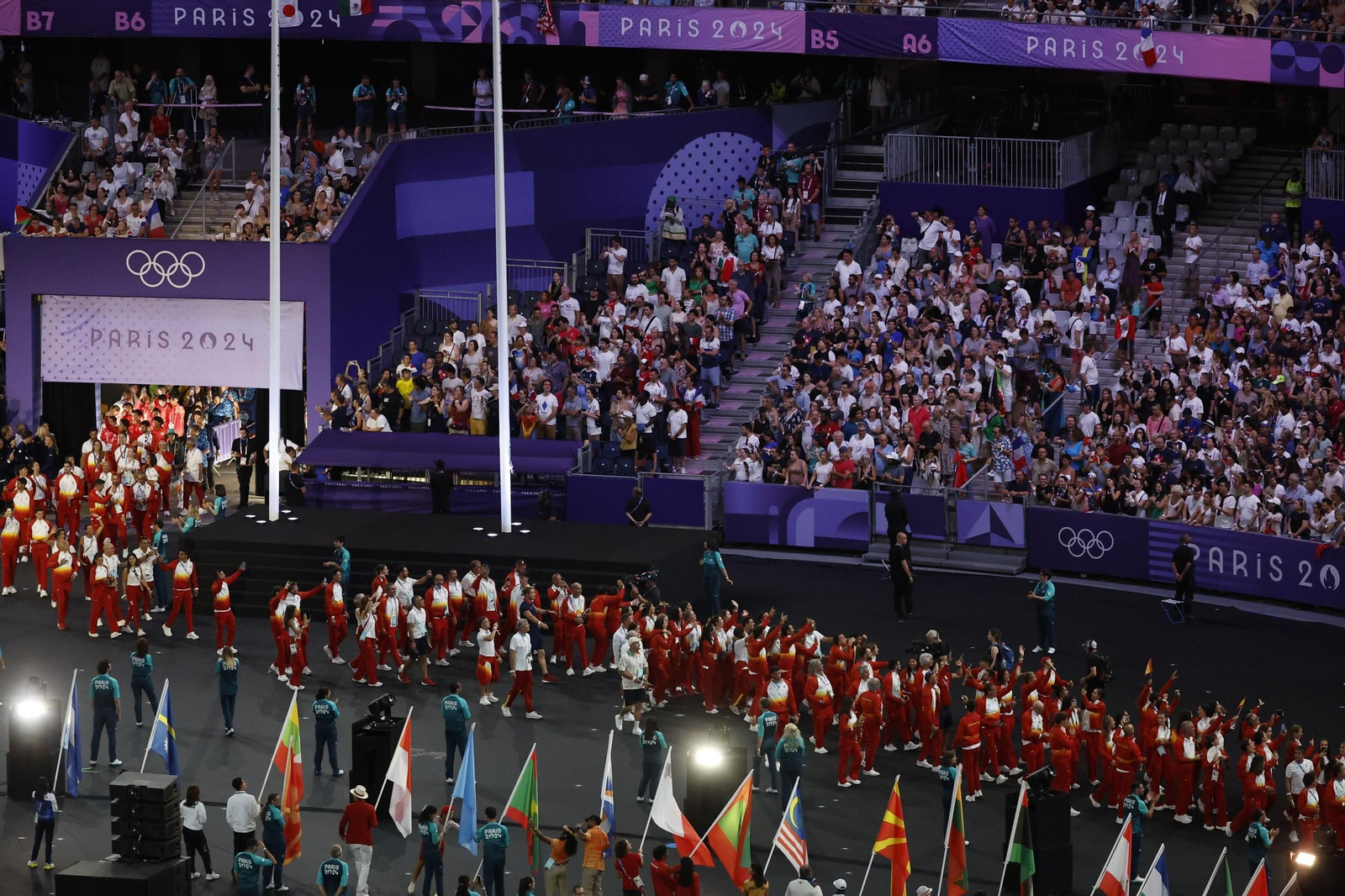 Las fotos de la ceremonia de clausura de los Juegos Olímpicos París 2024