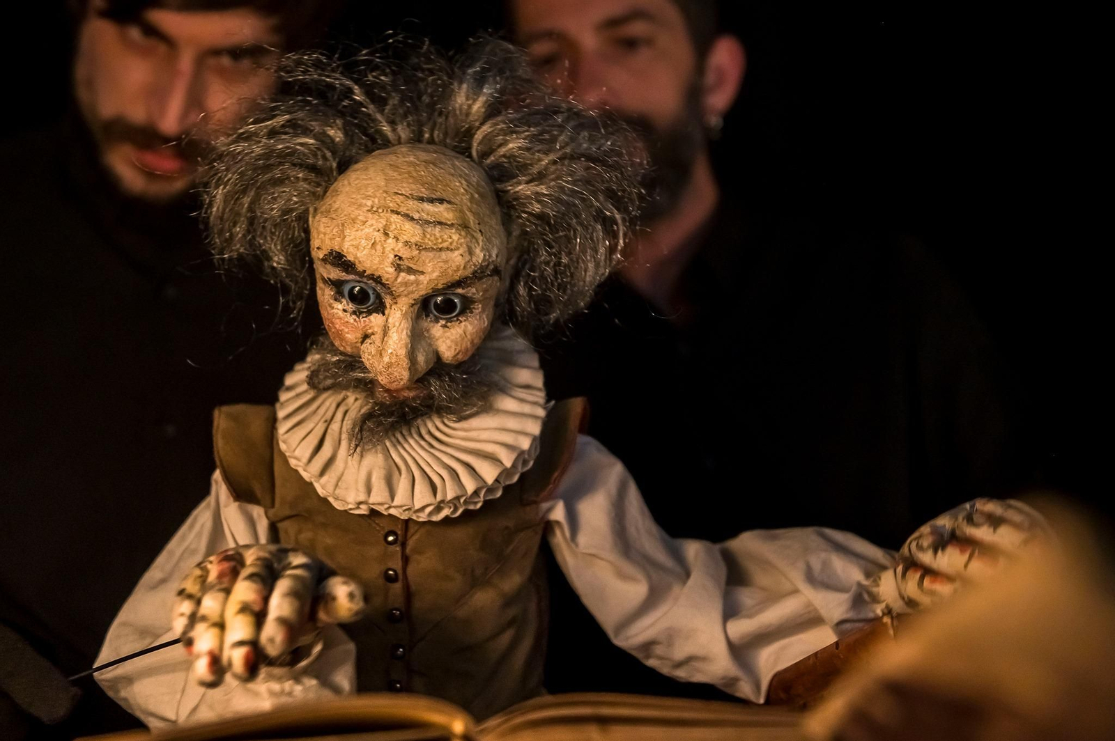 El Quijote cobra vida en las manos de Bambalina Teatre Practicable.