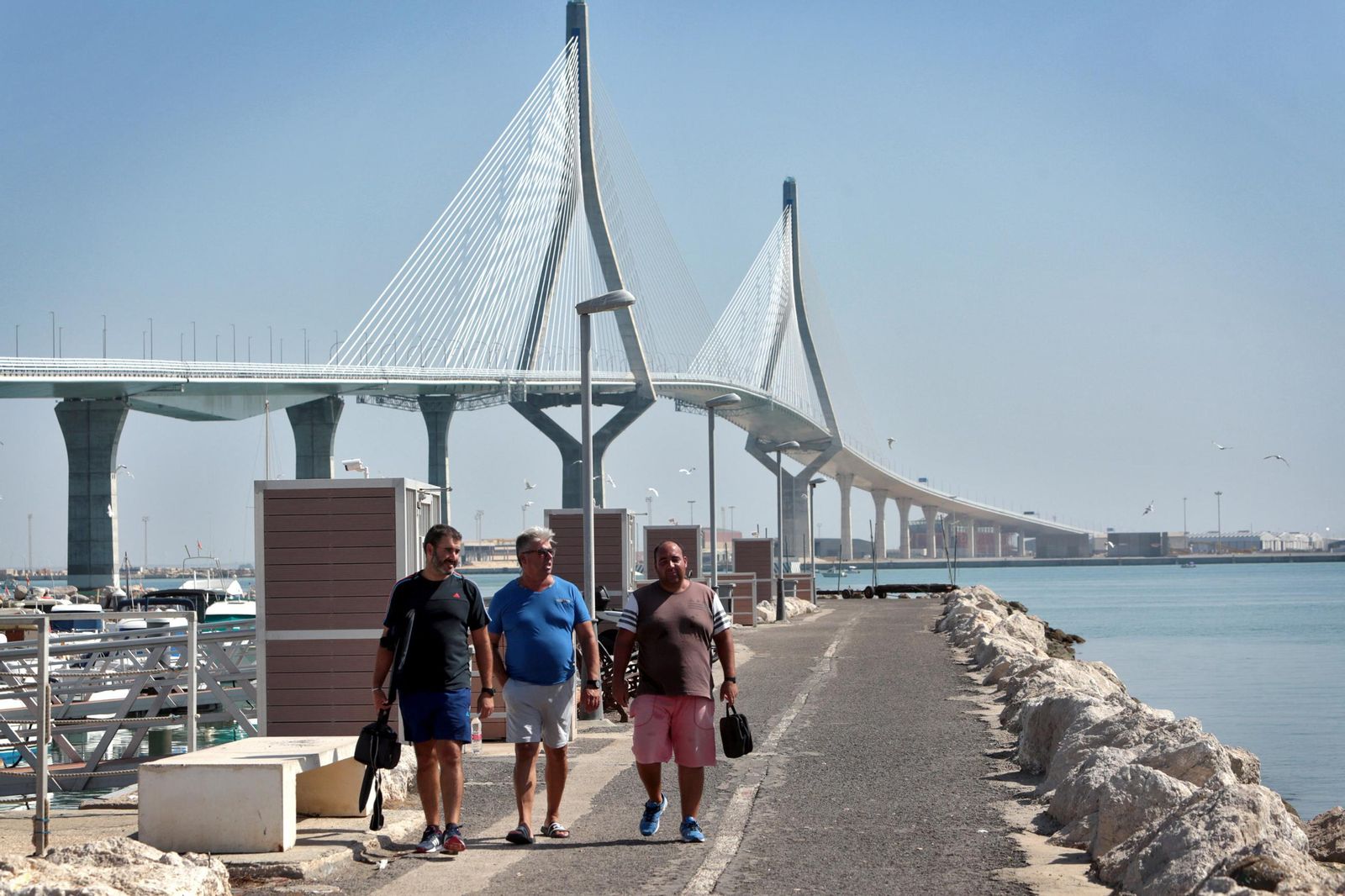 El segundo puente sobre la Bahía de Cádiz