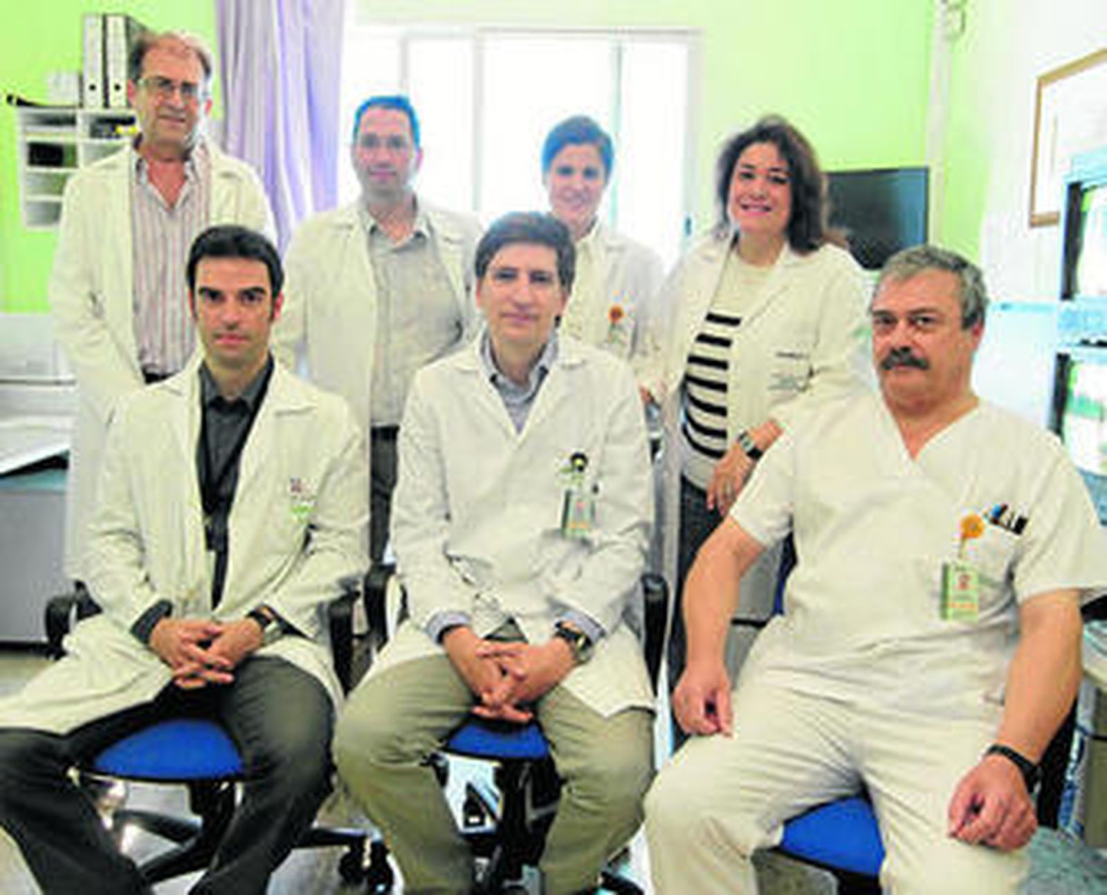 Parte del equipo multidisciplinar de Cirugía de la Epilepsia del Hospital Virgen de las Nieves.