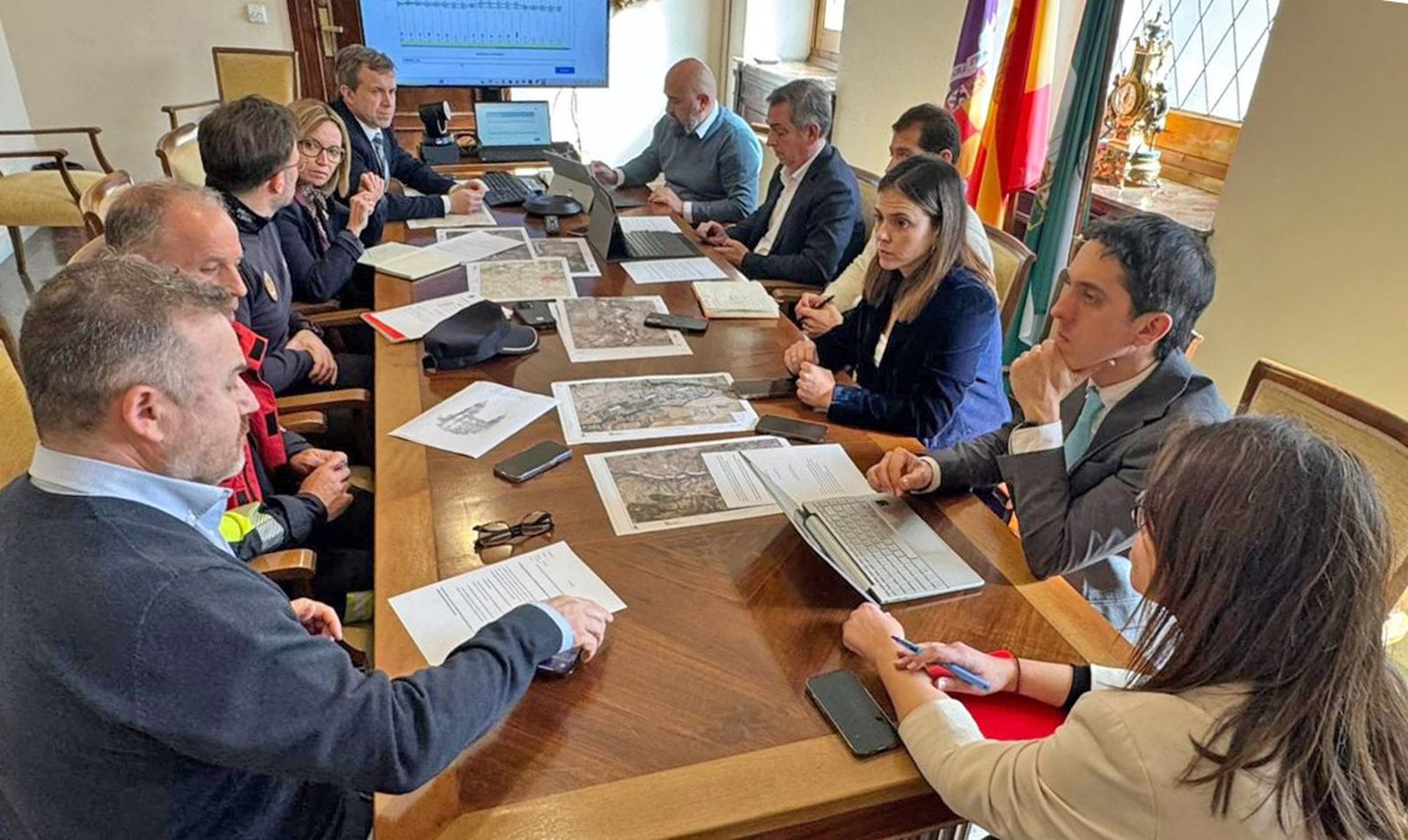 El Comité Local de Emergencias (Cecopal) coordinará el dispositivo de alerta por el temporal.