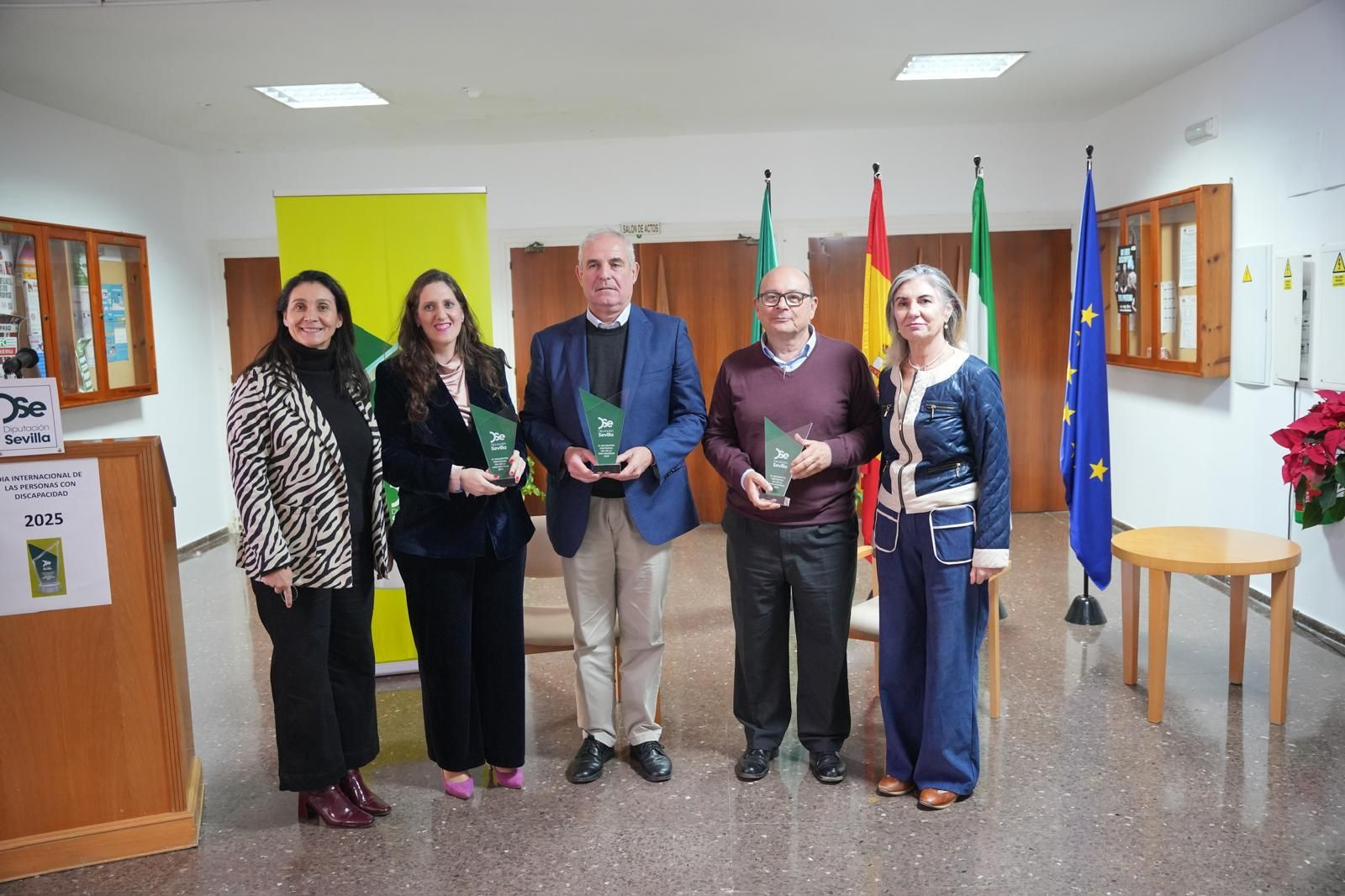 Reconocimientos por el Día de la Discapacidad.