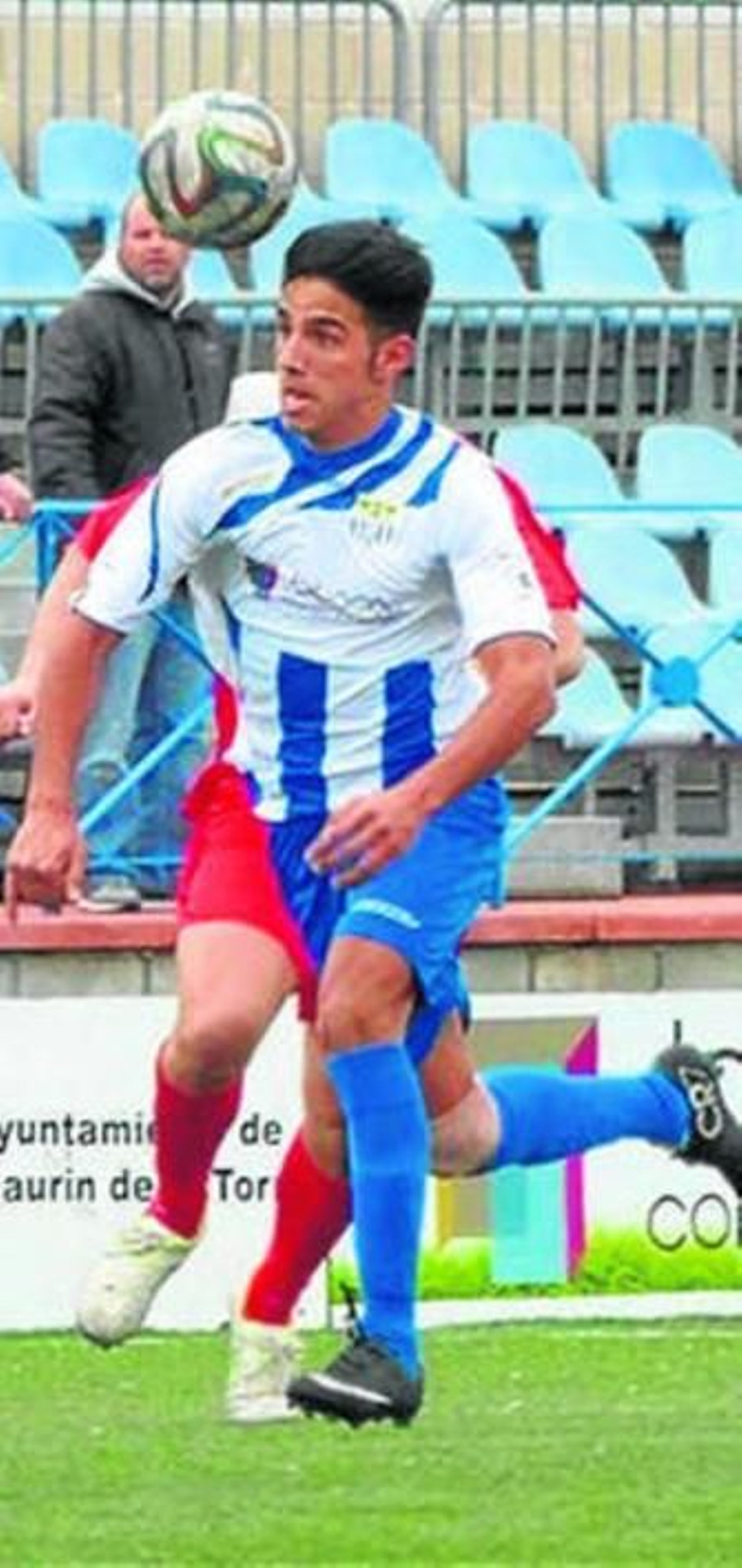 Juanpe, con su antiguo club