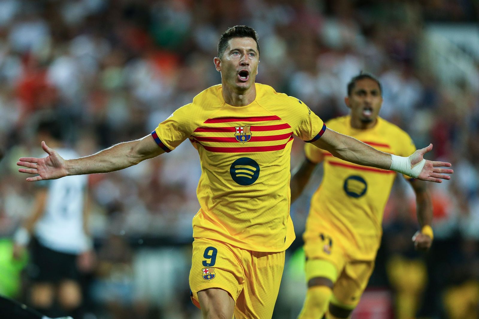 Las imágenes del Valencia - Barcelona