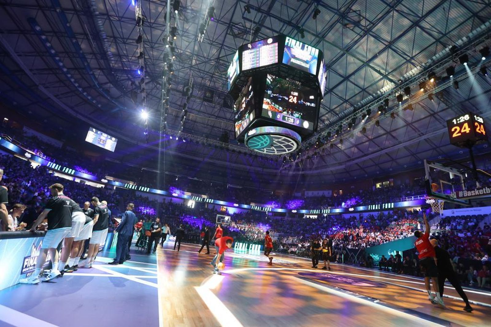 El Hapoel-Bonn, final de la BCL, en fotos