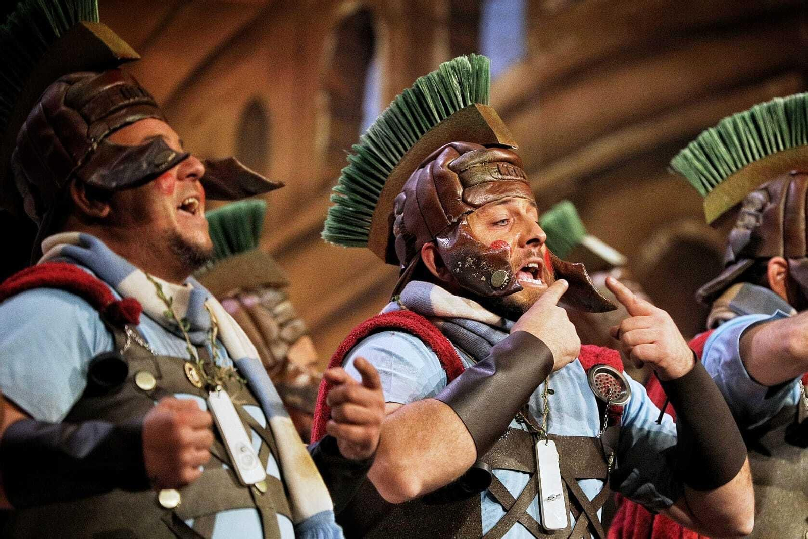 Chirigota 'La chirigota del Lazio'.