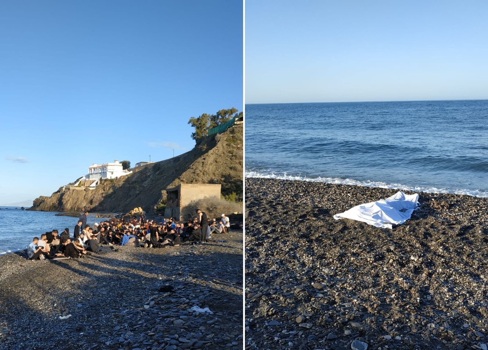 El drama que no cesa de la inmigración irregular: dos cadáveres llegan en patera a la costa de Adra