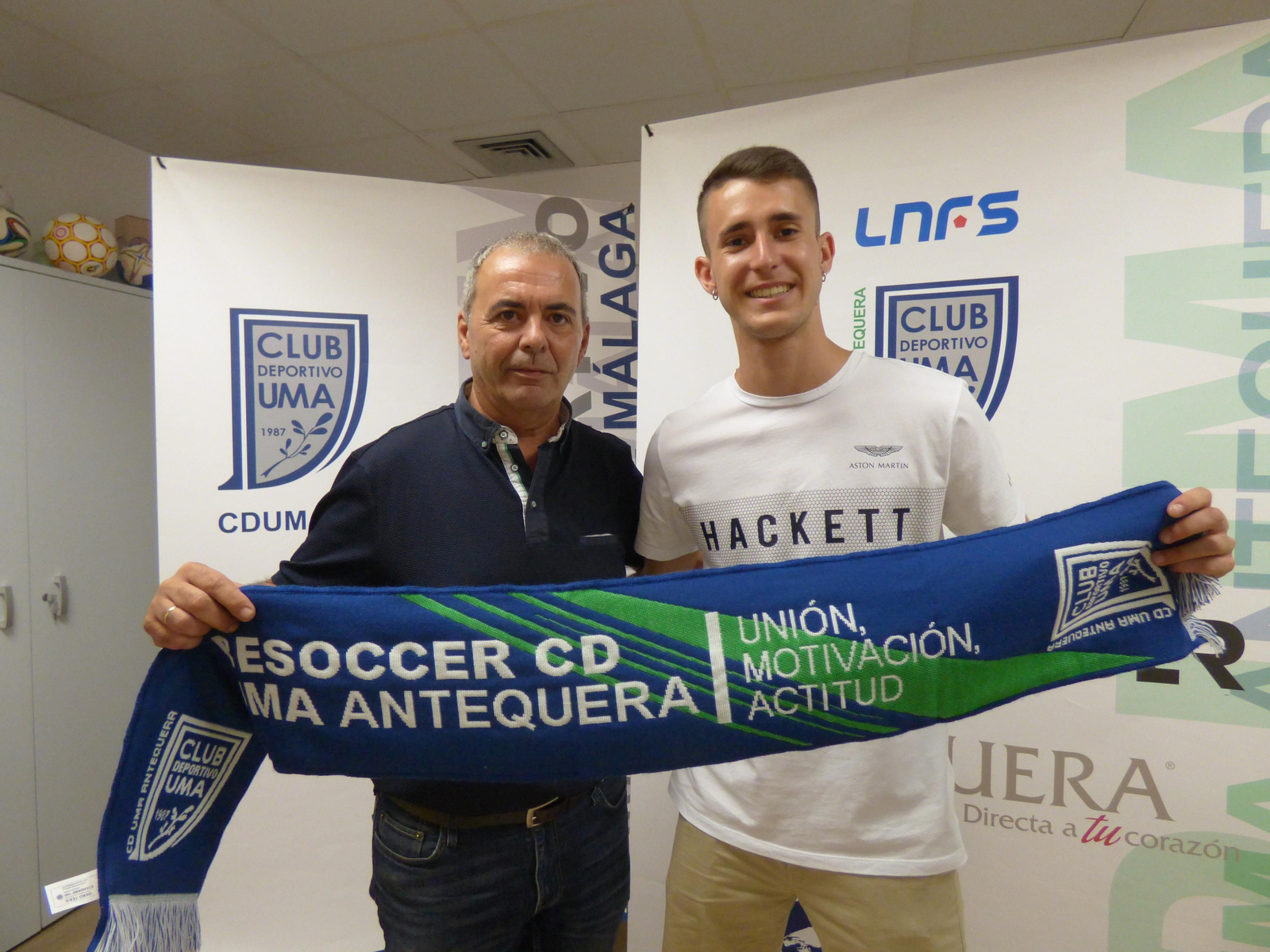 Sergio Barona, nuevo fichaje para el UMA Antequera.