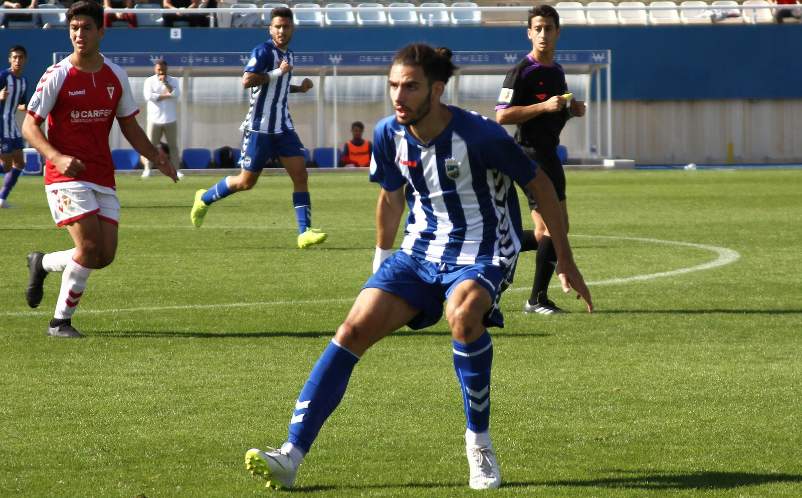 Sergi Fernández ha desarrollado su etapa formativa en el fútbol lorquino.