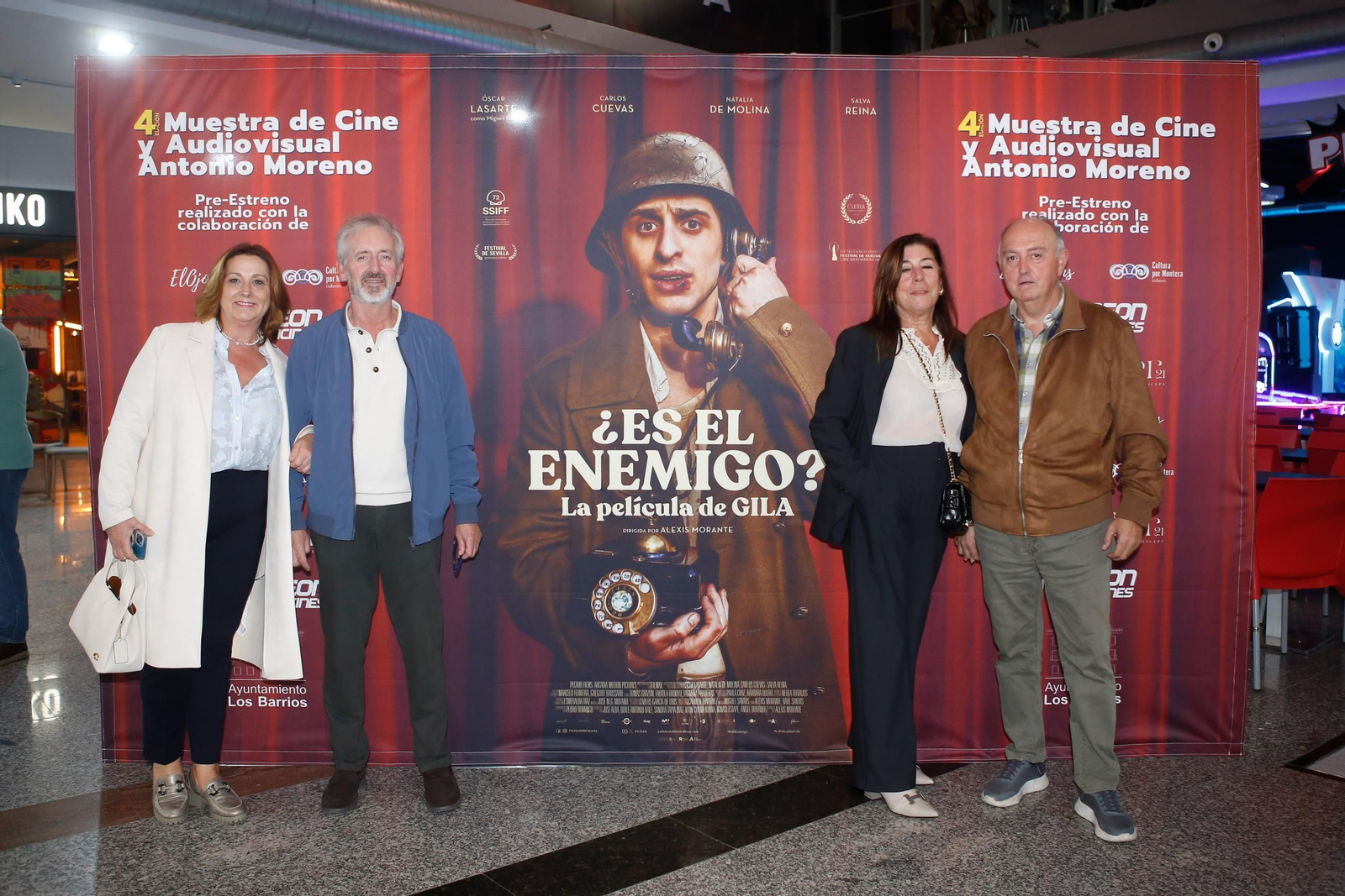 Las fotos del preestreno de la película de Alexis Morante sobre Gila en Los Barrios