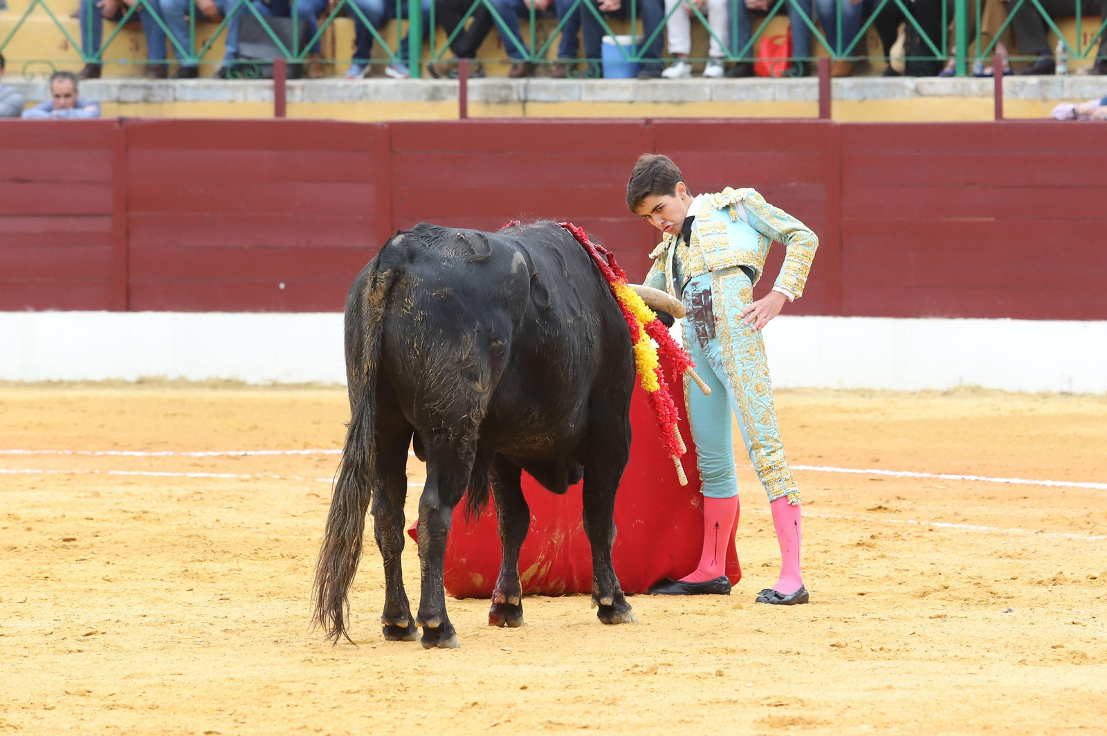 Imágenes de la novillada previa a la Semana Santa en la plaza de toros de La Línea
