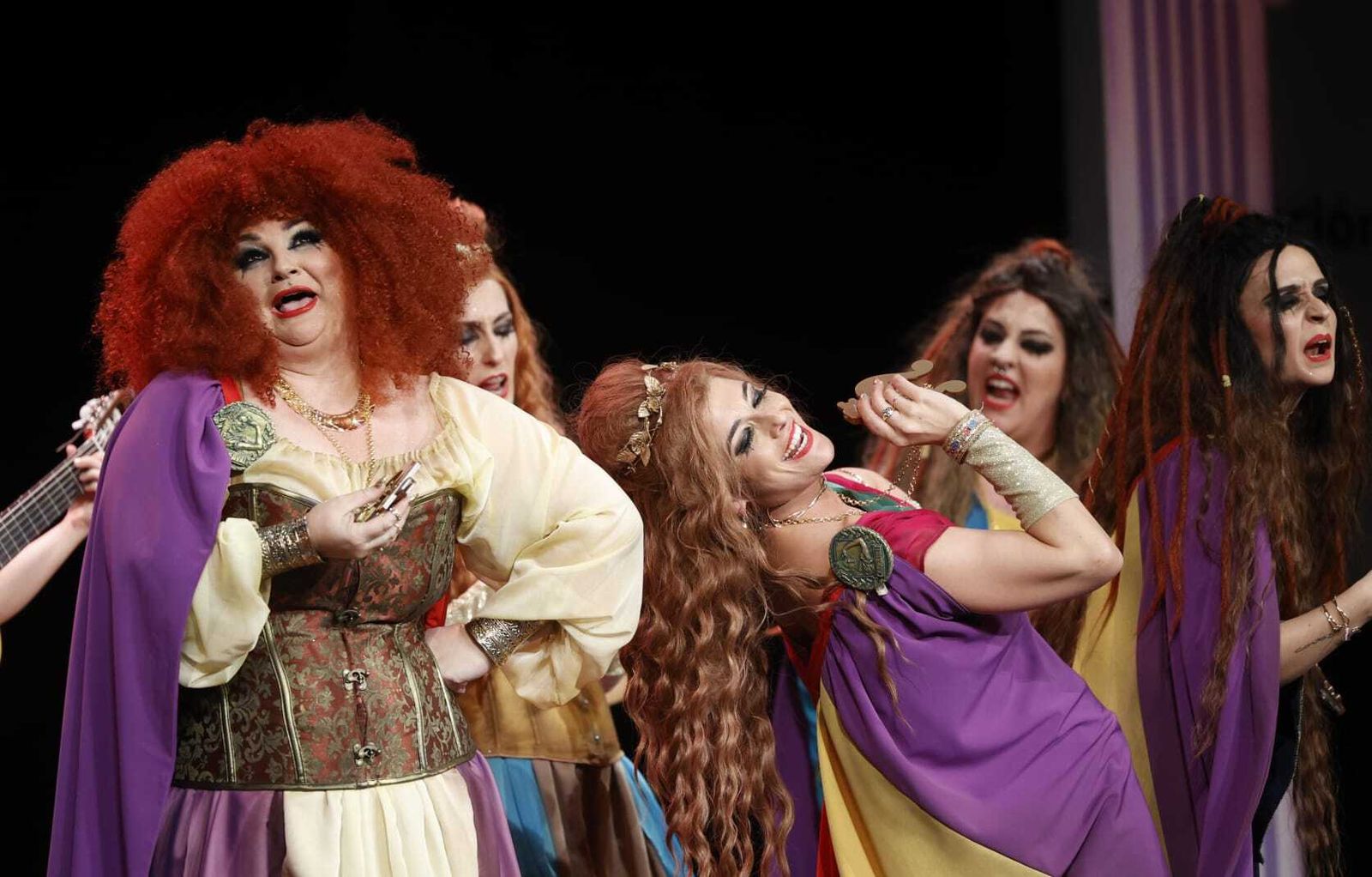 Comparsa 'Las musas'.