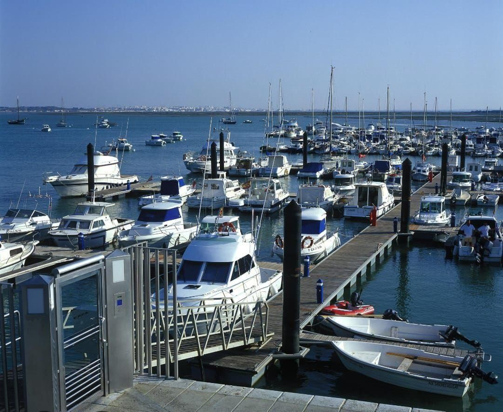 Una imagen del puerto.