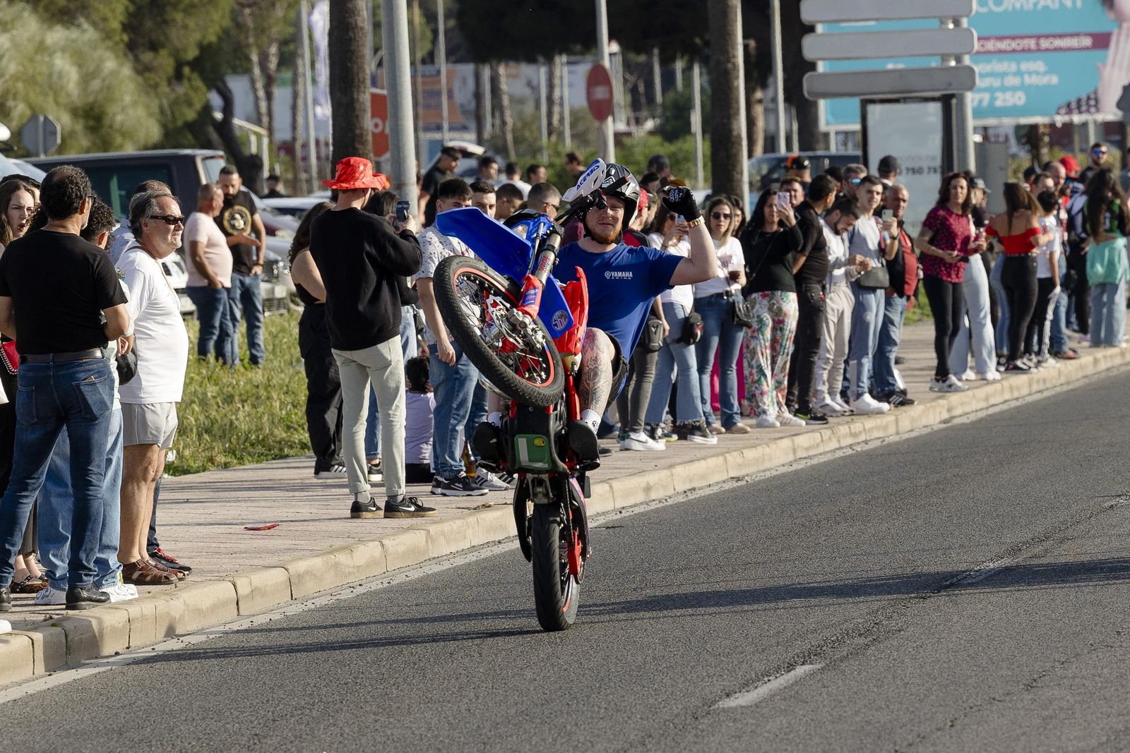 Las imágenes del viernes de Motorada en El Puerto por el Gran Premio de Motociclismo de Jerez 2025