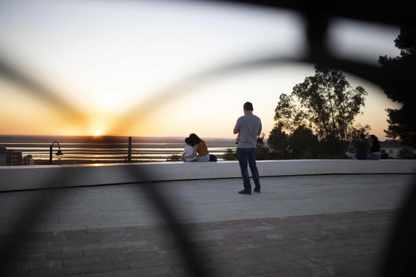 La última puesta de sol para despedir el año en Huelva