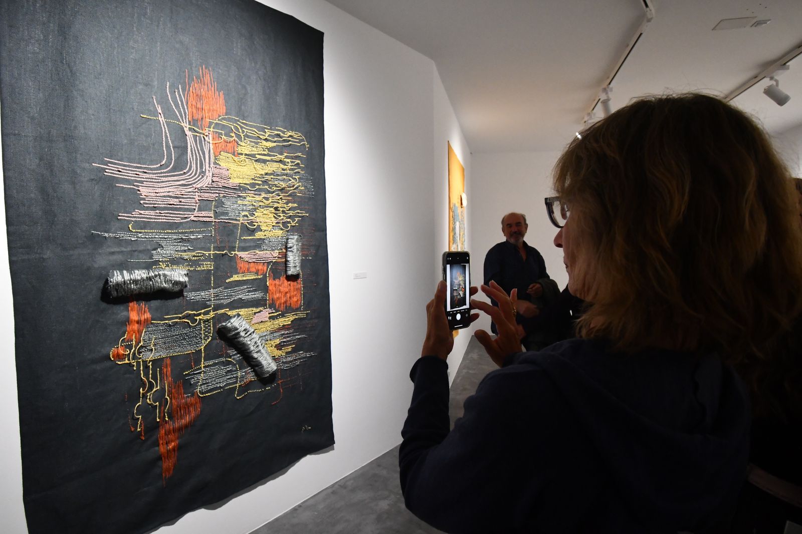 Una de las obras expuestas.