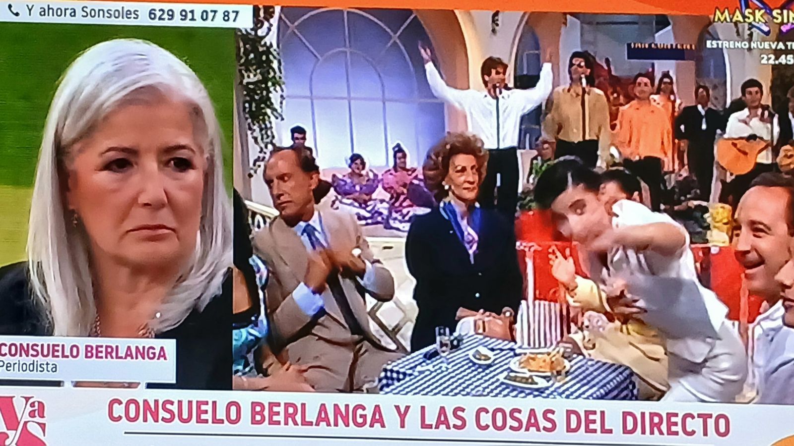 Consuelo Berlanga recuerda en 'Y ahora Sonsoles' algunas anécdotas en su magacín en directo