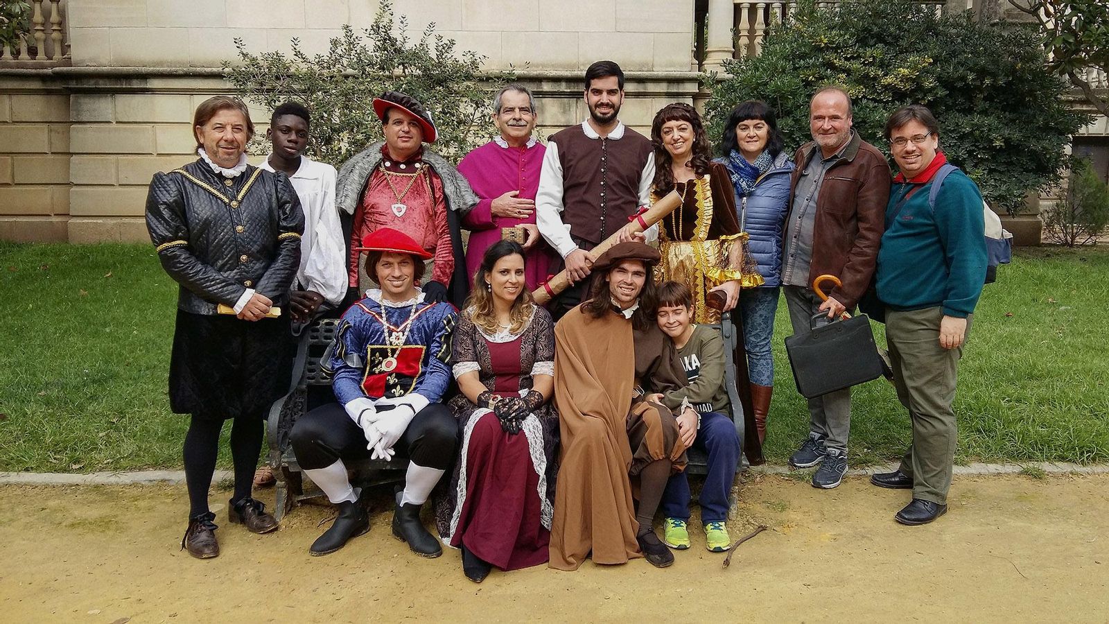 Parte del elenco que participa en el filme.