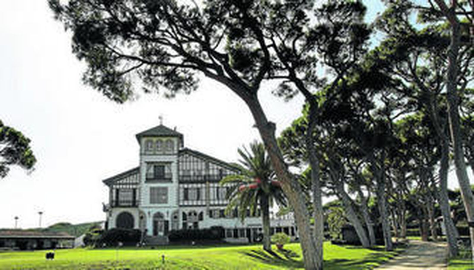 Una imagen cedida por la familia Osborne en la que se ven los terrenos que dieron origen a la actual Vistahermosa.