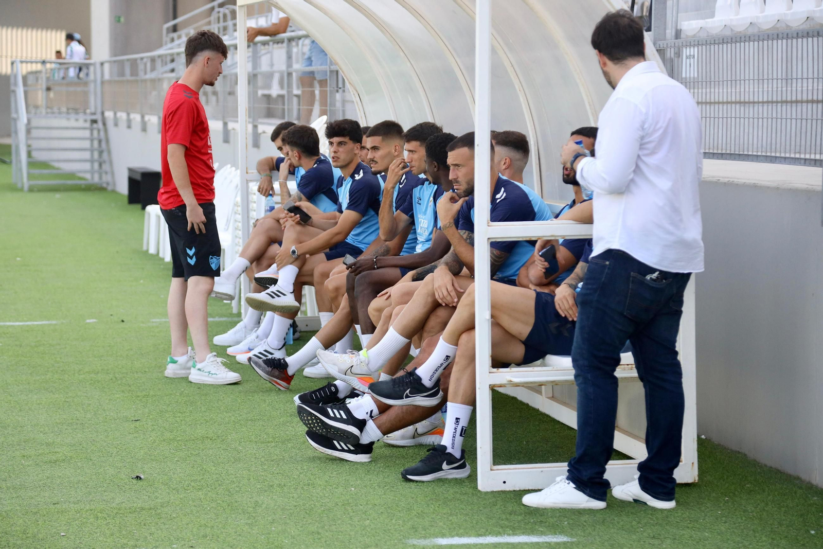 El Málaga CF - Córdoba, en fotos