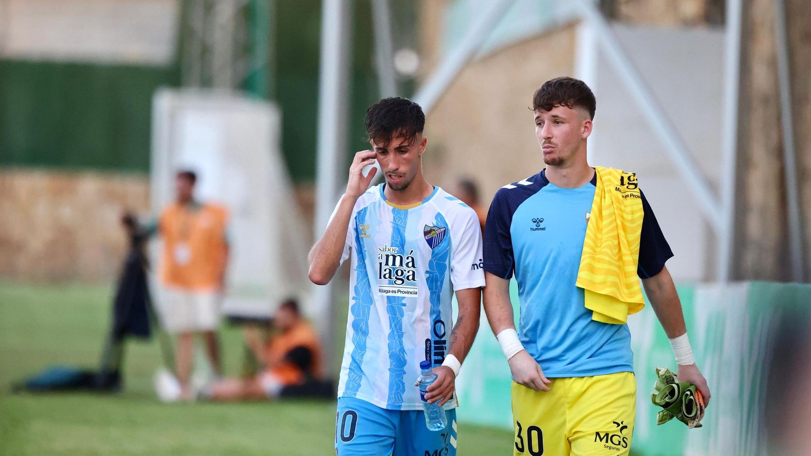 El Málaga CF - Almería de pretemporada, en fotos