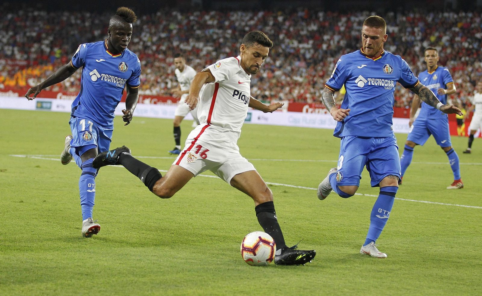 El Sevilla FC-Getafe, en imágenes