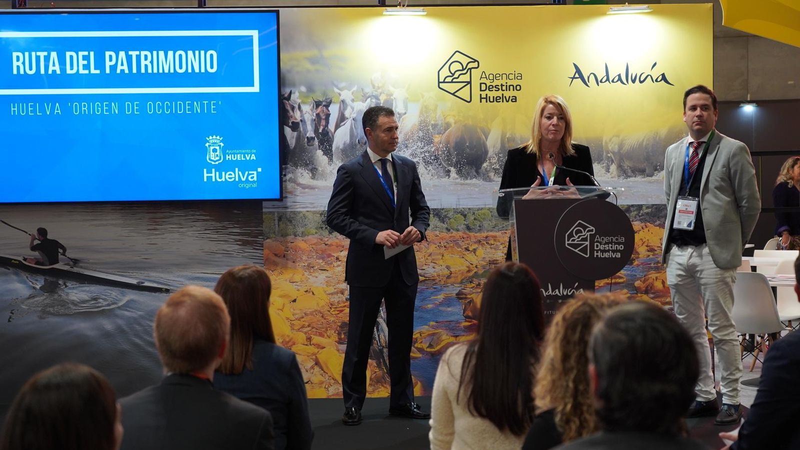 Presentación de la 'Ruta del Patrimonio' este miércoles en Fitur. Presentación de la 'Ruta del Patrimonio' este miércoles en Fitur.