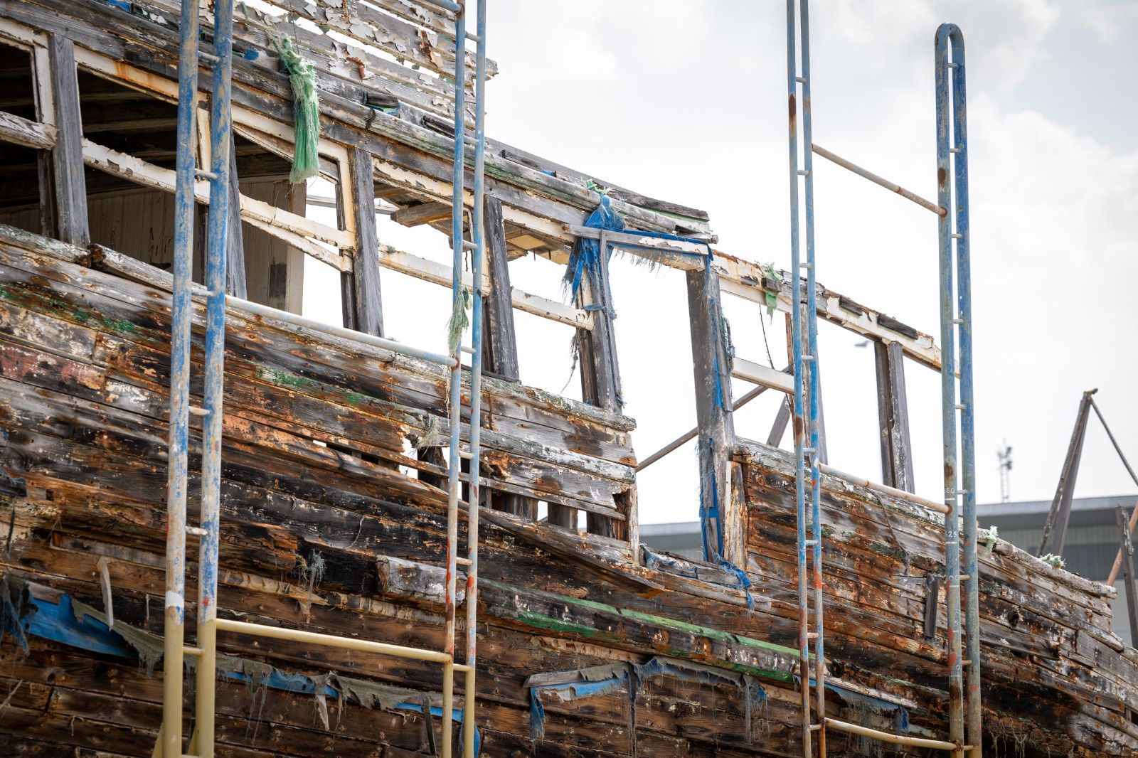 Las obras del paseo fluvial portuense, en imágenes