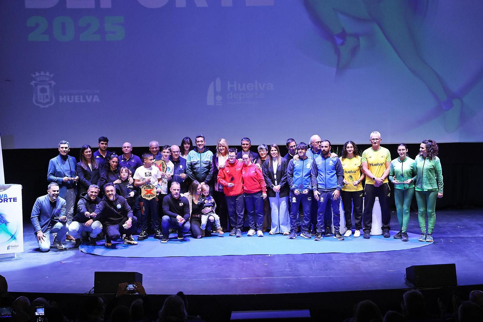 Las imágenes de la Gala Huelva Deporte 2025