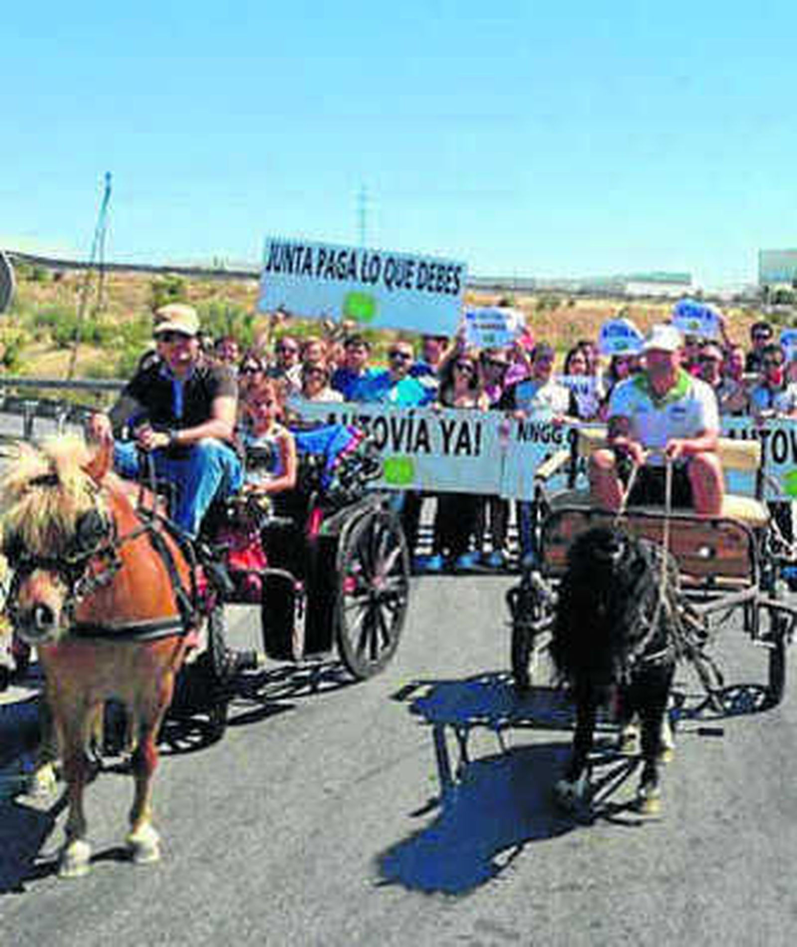 Momento de la marcha.