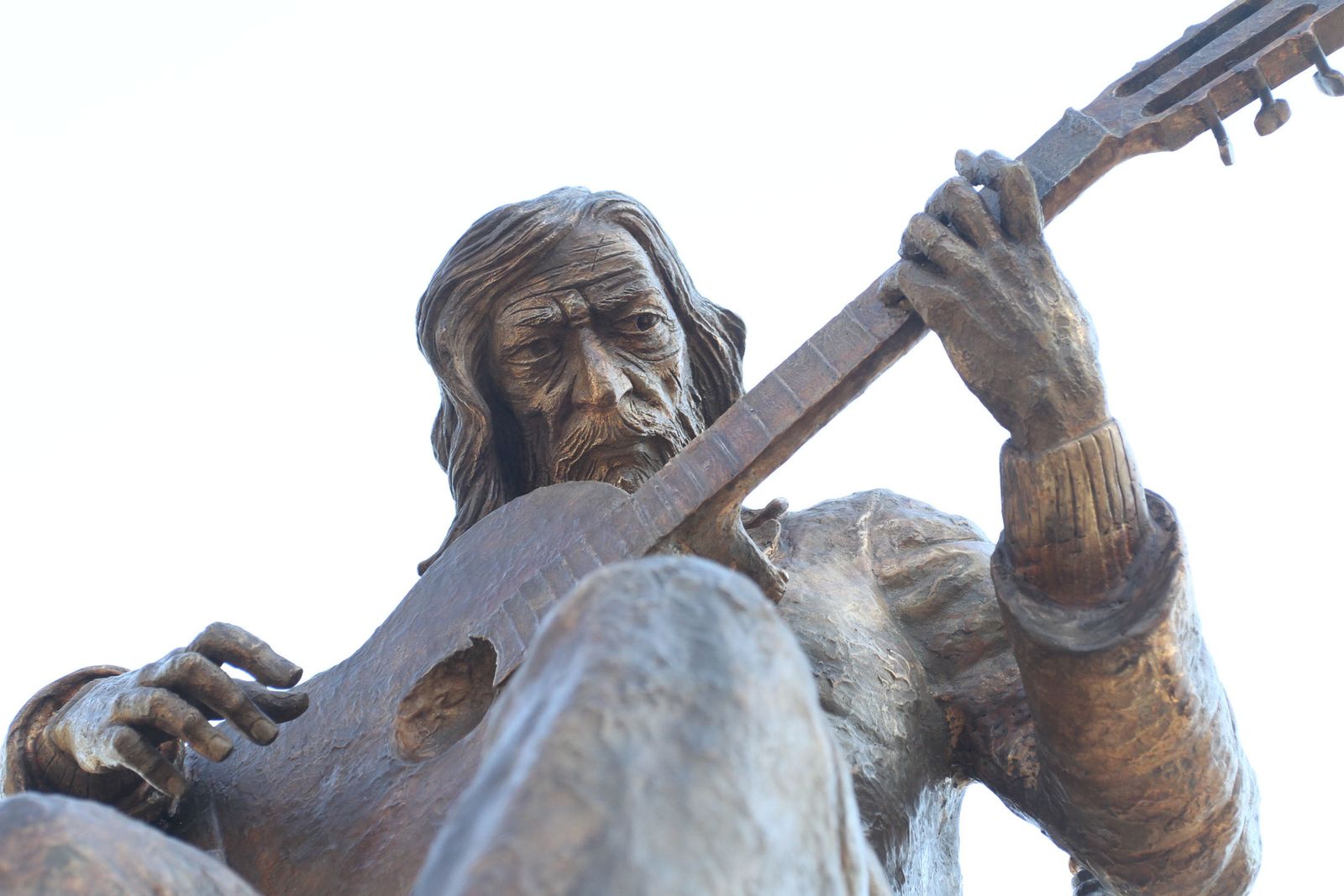 Inaguración del monumento al Niño Miguel.