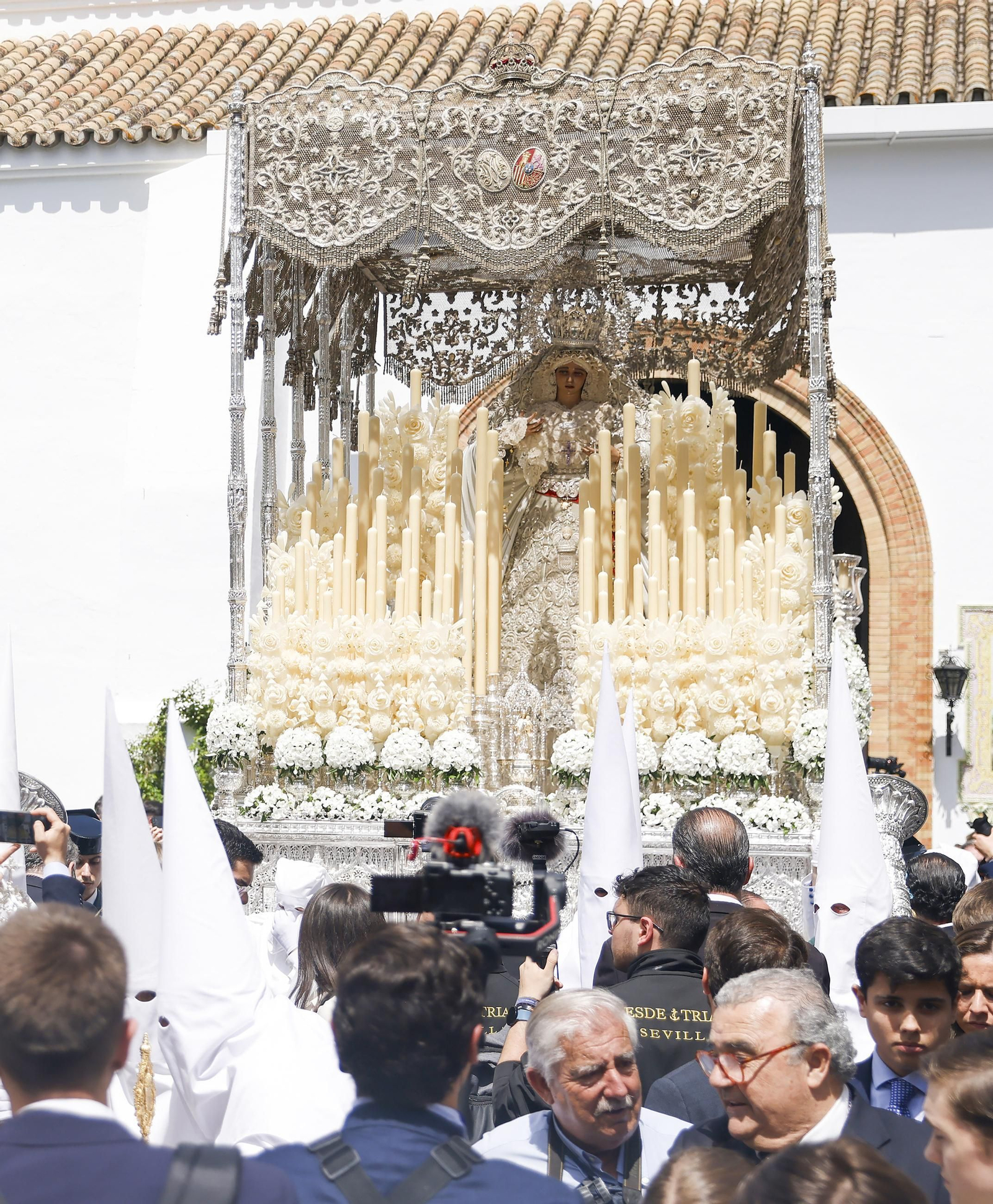 Las imágenes de la Hermandad de la Paz en la Semana Santa de Sevilla de 2025