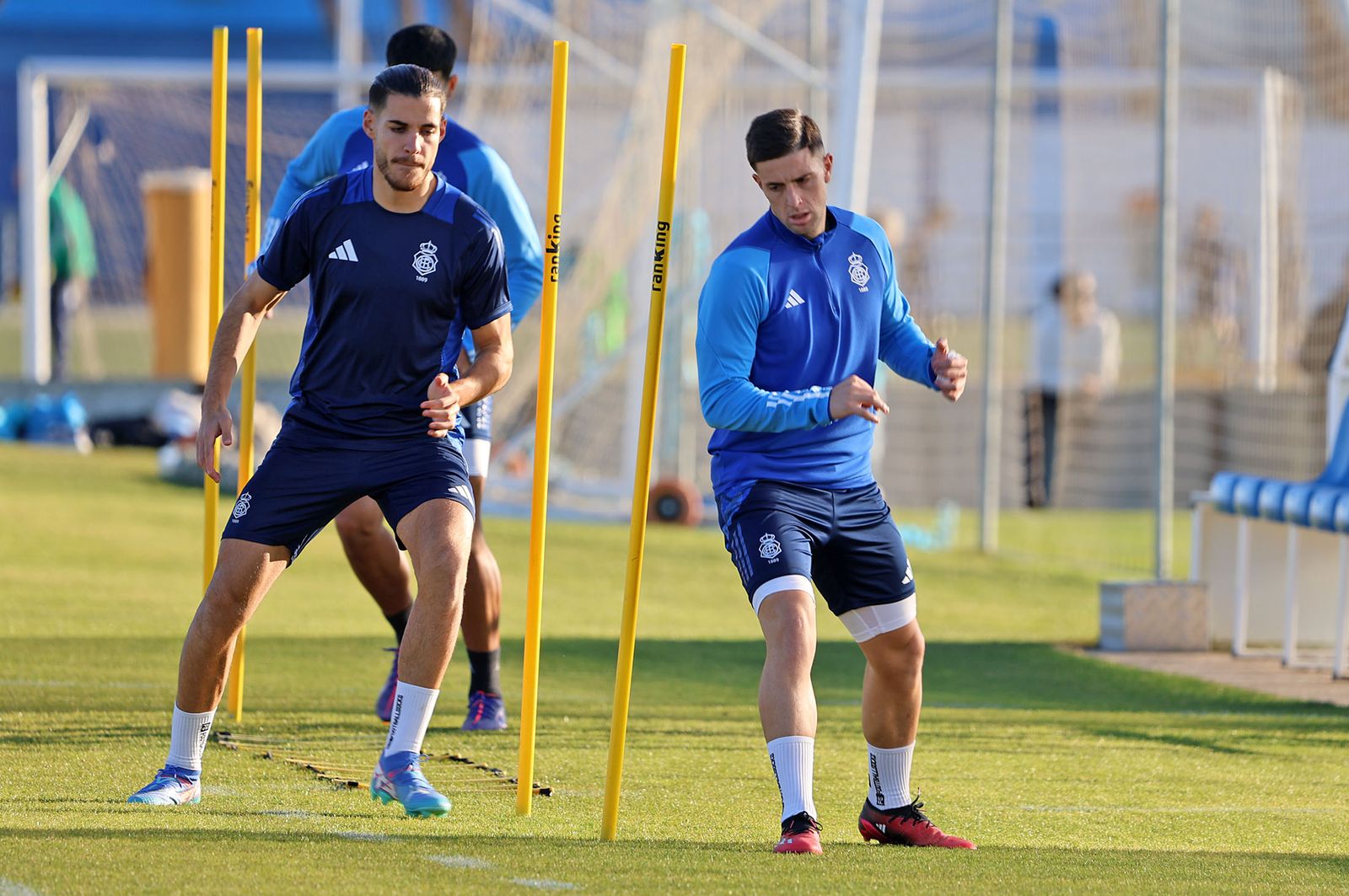 David del Pozo y Carlos Becken entrenan en la Ciudad Deportiva.