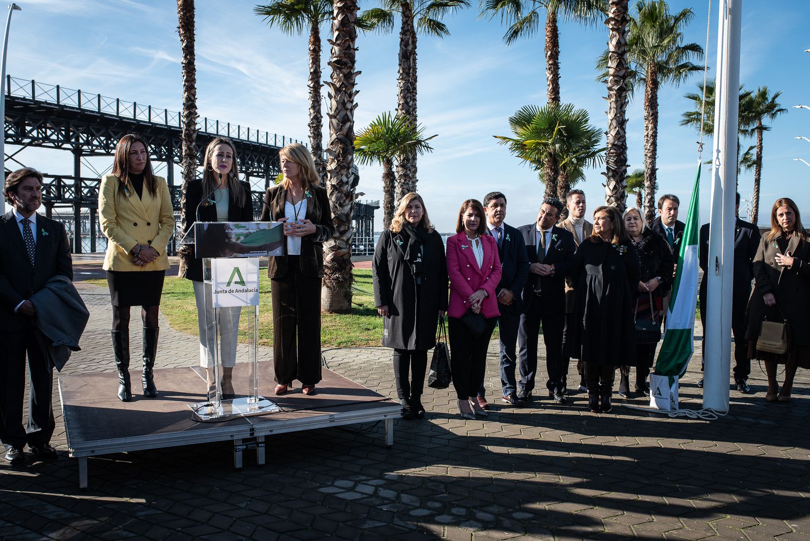 Imágenes del acto del día de la bandera de Andalucía