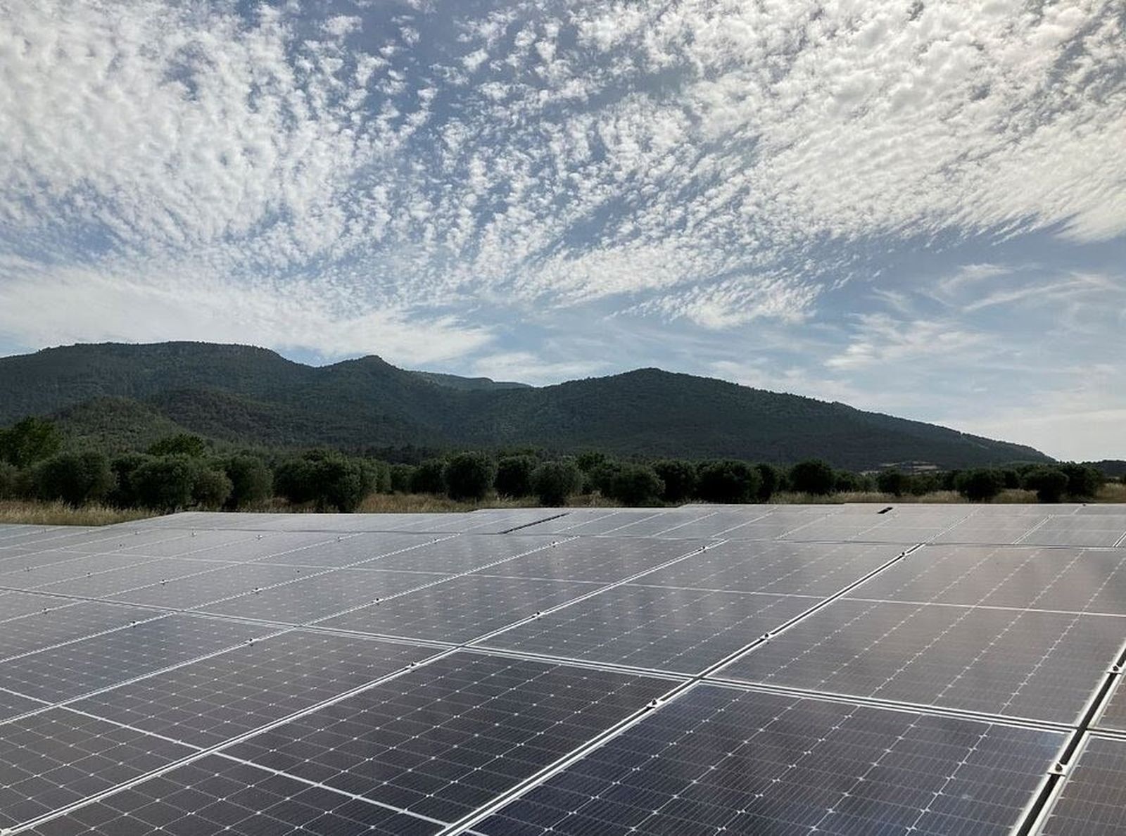 Una instalación de Alterna Energía.