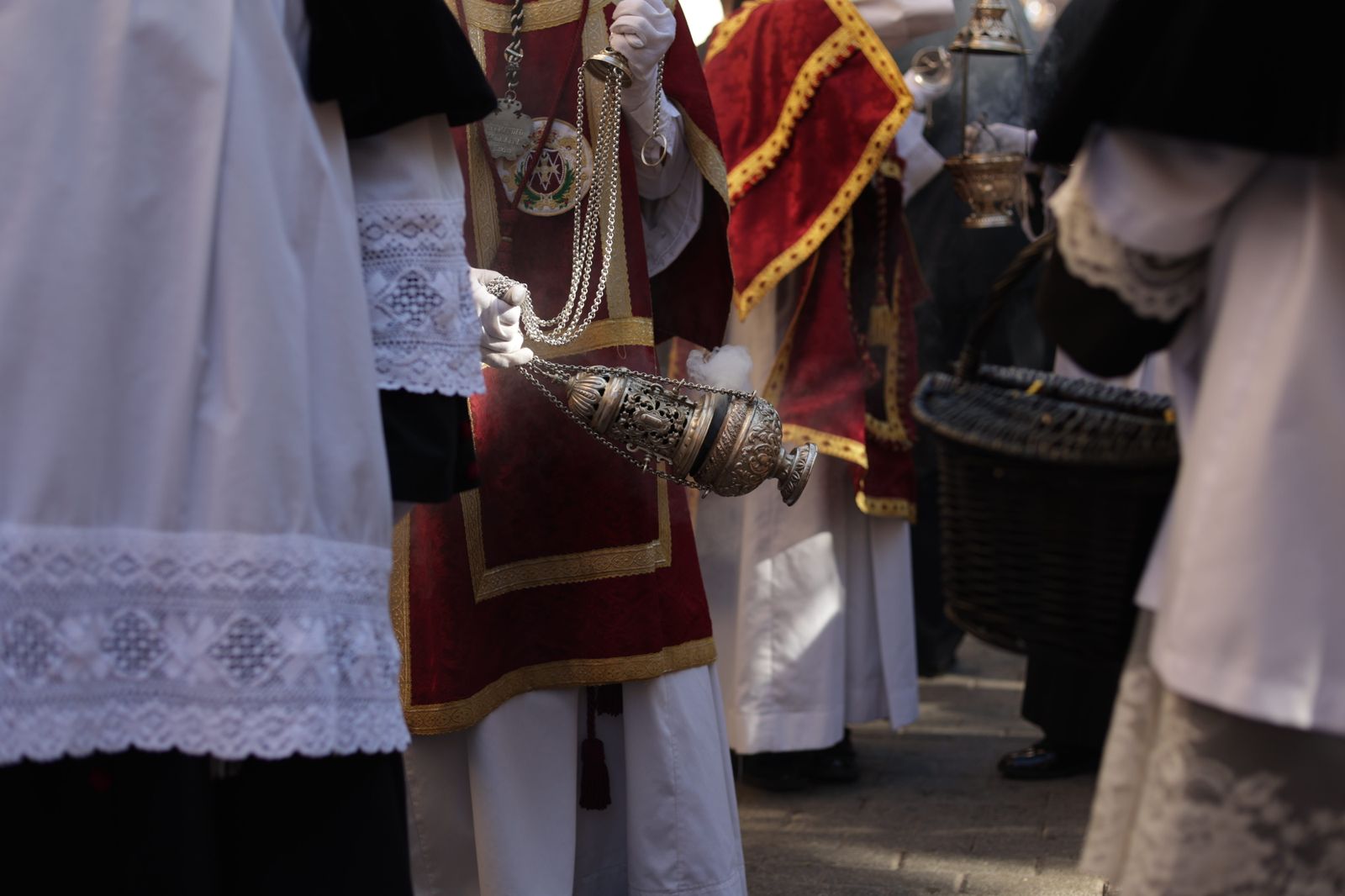 Domingo de Ramos: La Sagrada Cena en Huelva, en imágenes