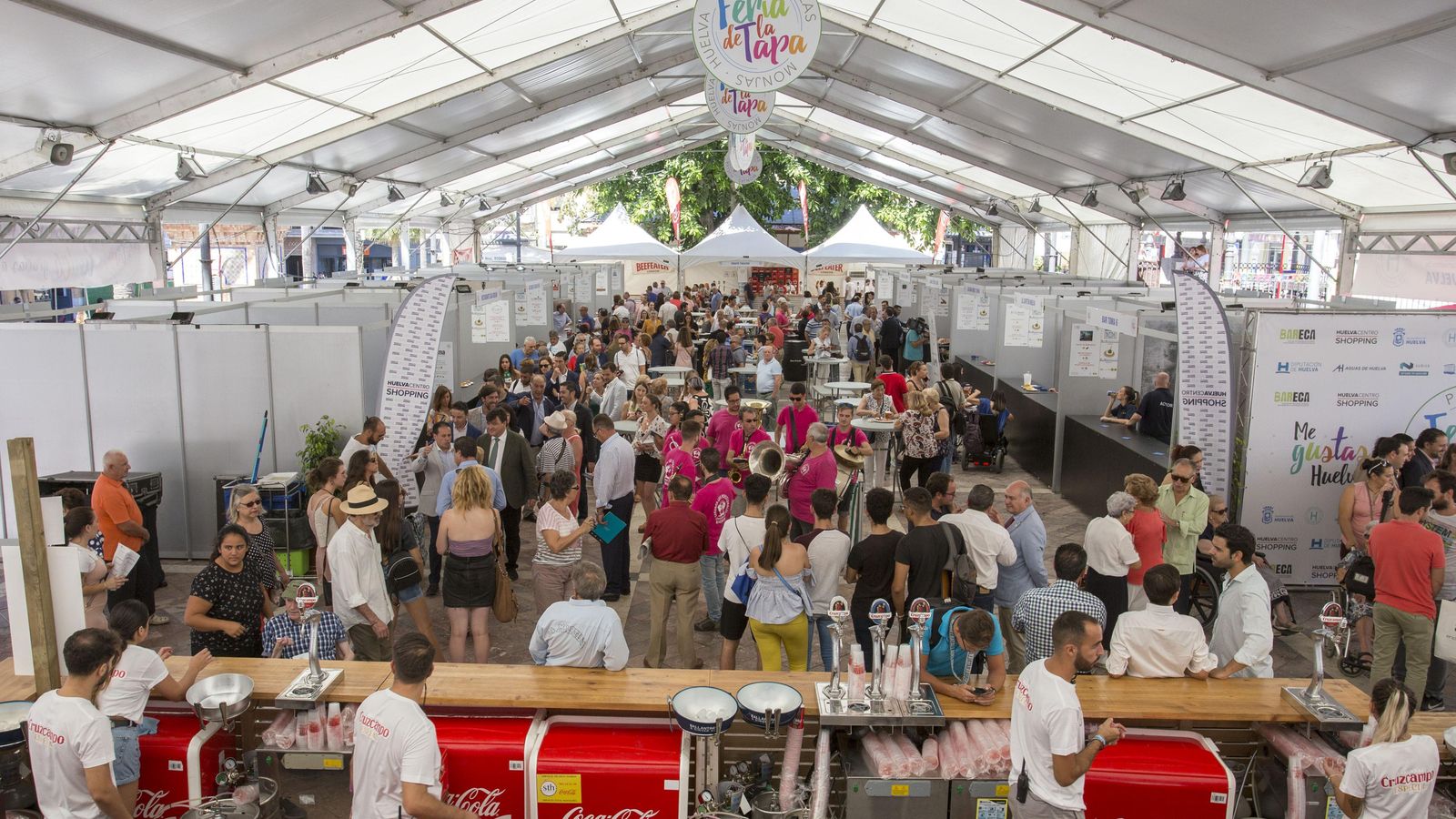 Imagen de la pasada edición de la Feria de la Tapa de Huelva.