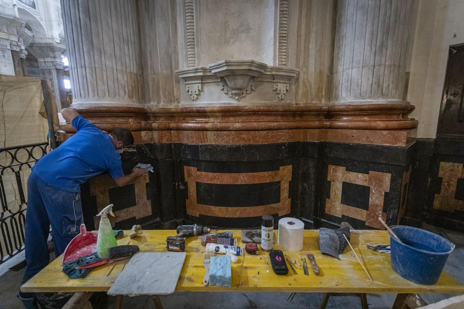 Restauración de la Capilla del Sagrado Corazón de Jesús en la Catedral