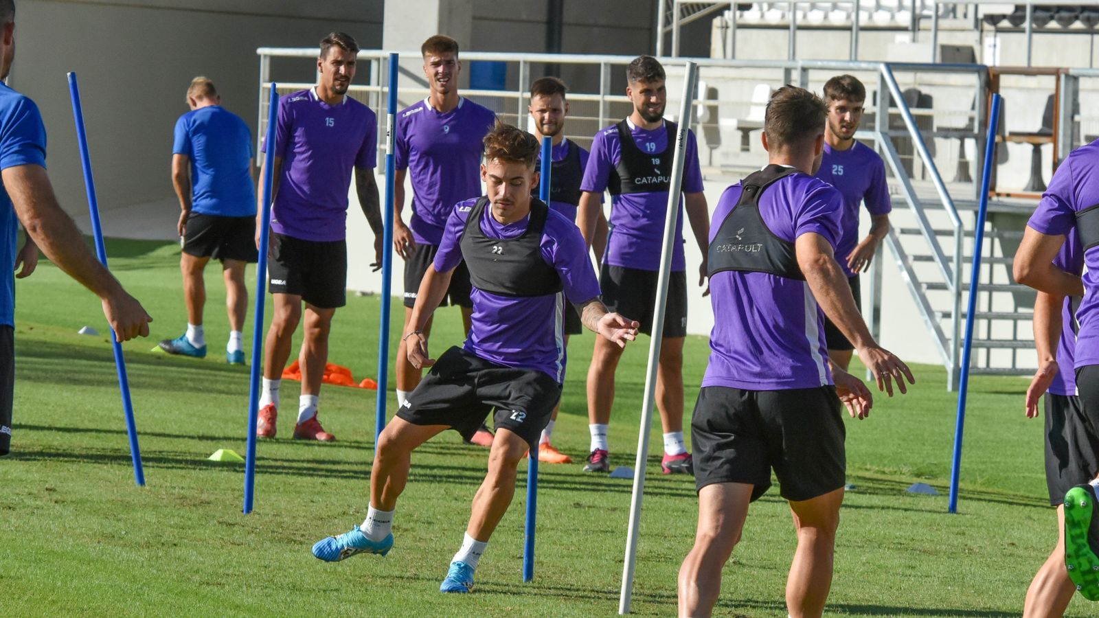 Las fotos del entrenamiento de la Balona previo al partido con el Águilas FC