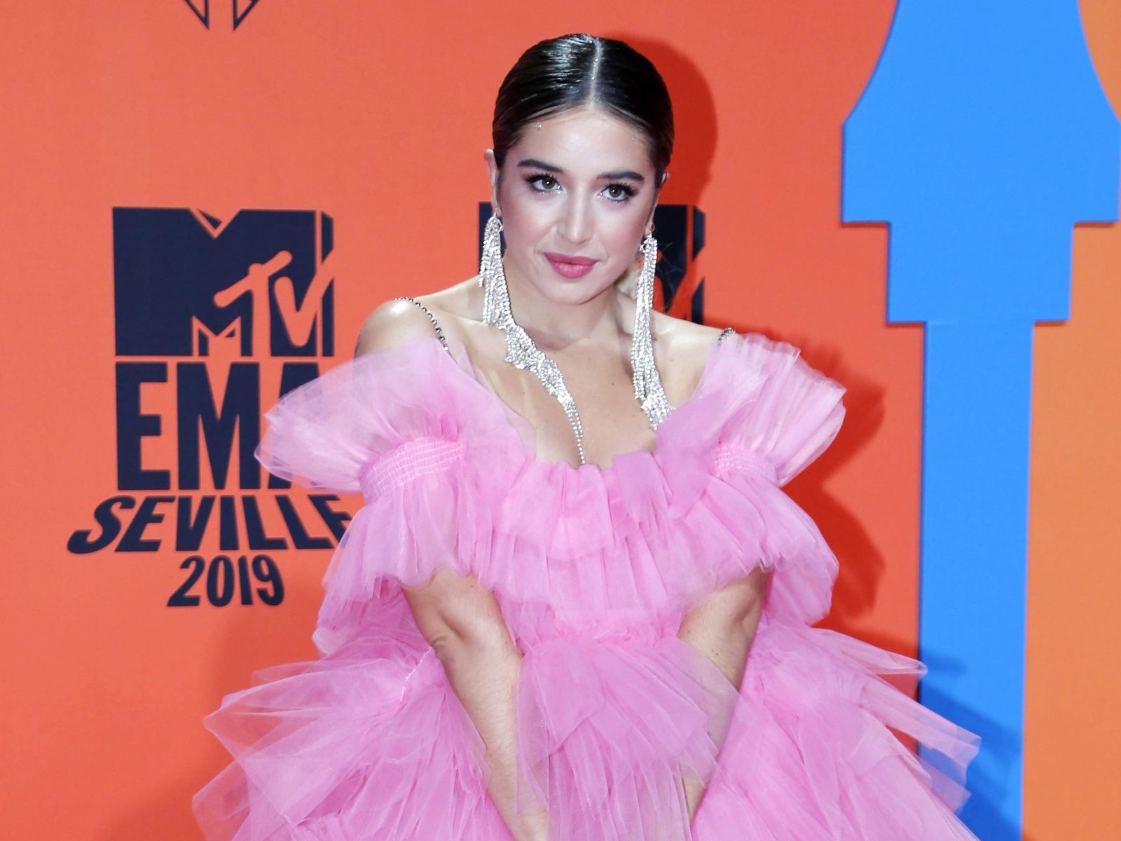 Lola Índigo, en la gala MTV EMA de Sevilla