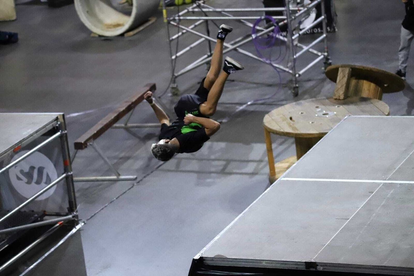 El parkour es un deporte espectacular en auge.
