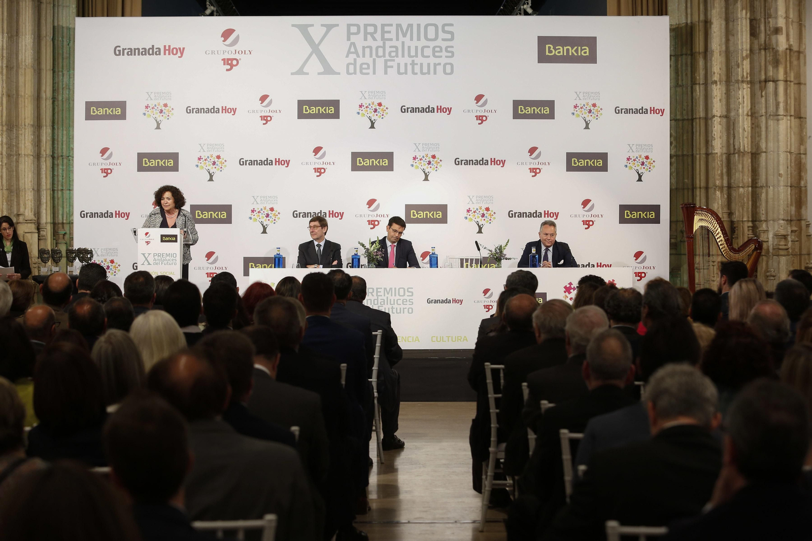 Ambiente en la entrega de los premios Andaluces del Futuro