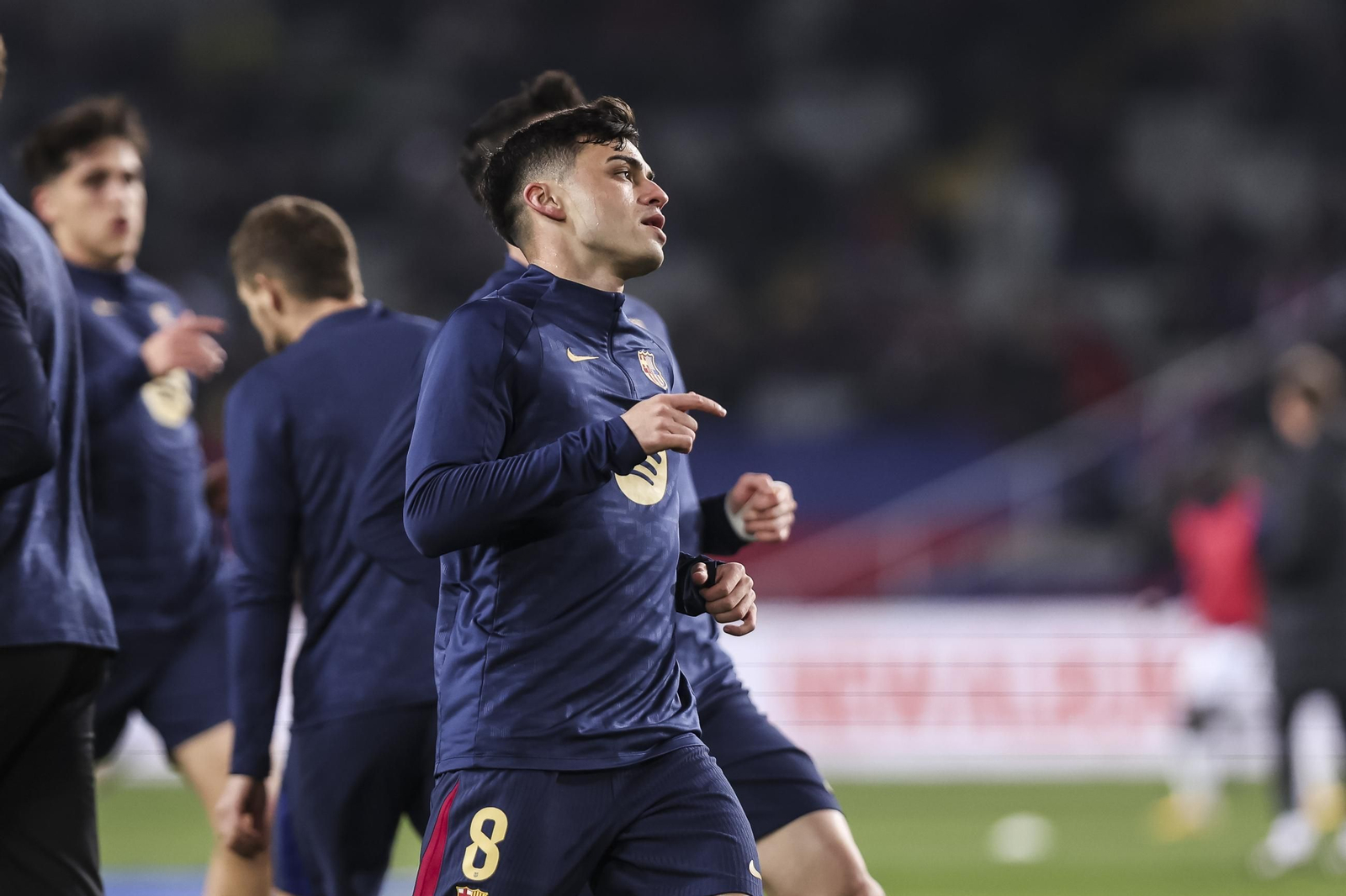 Las fotos del polémico Barcelona - Rayo Vallecano