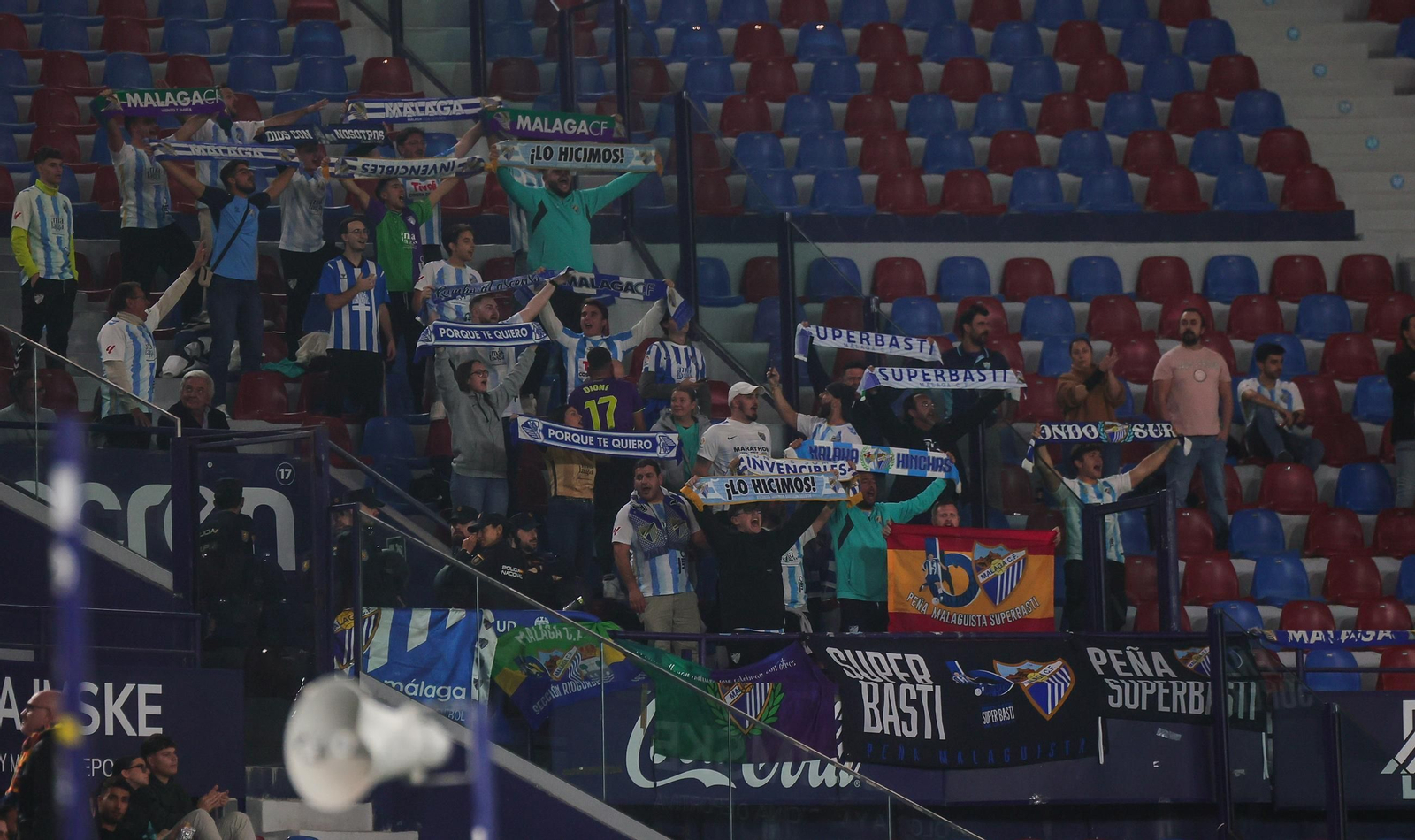 Las fotos del Levante-Málaga CF