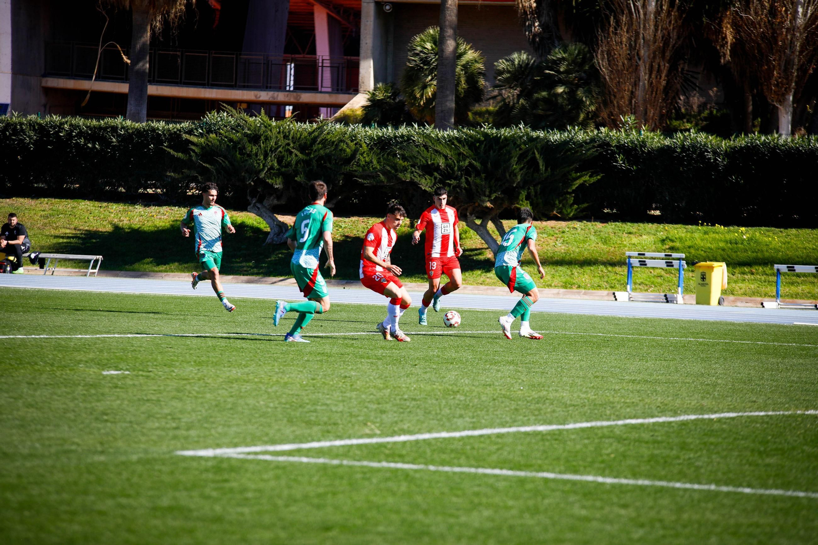 Las imágenes de Segunda RFEF entre Almeria B y recreativo de Granada