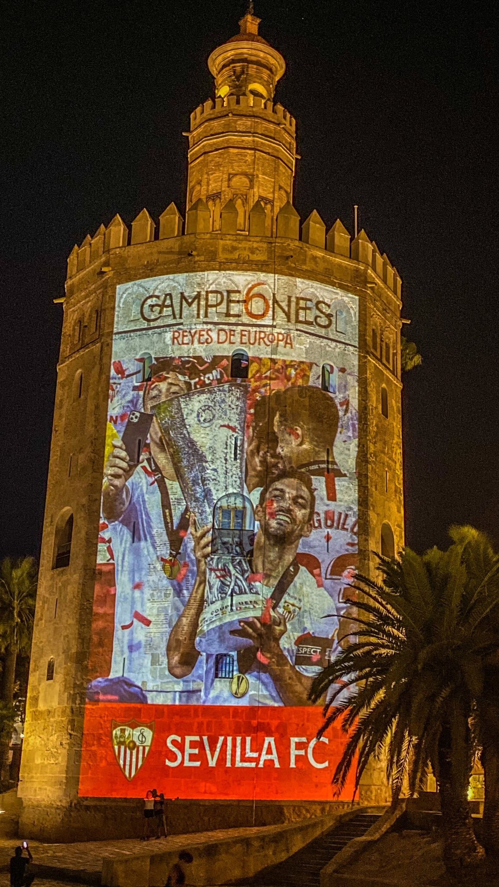 Mapping en la Torre del Oro.