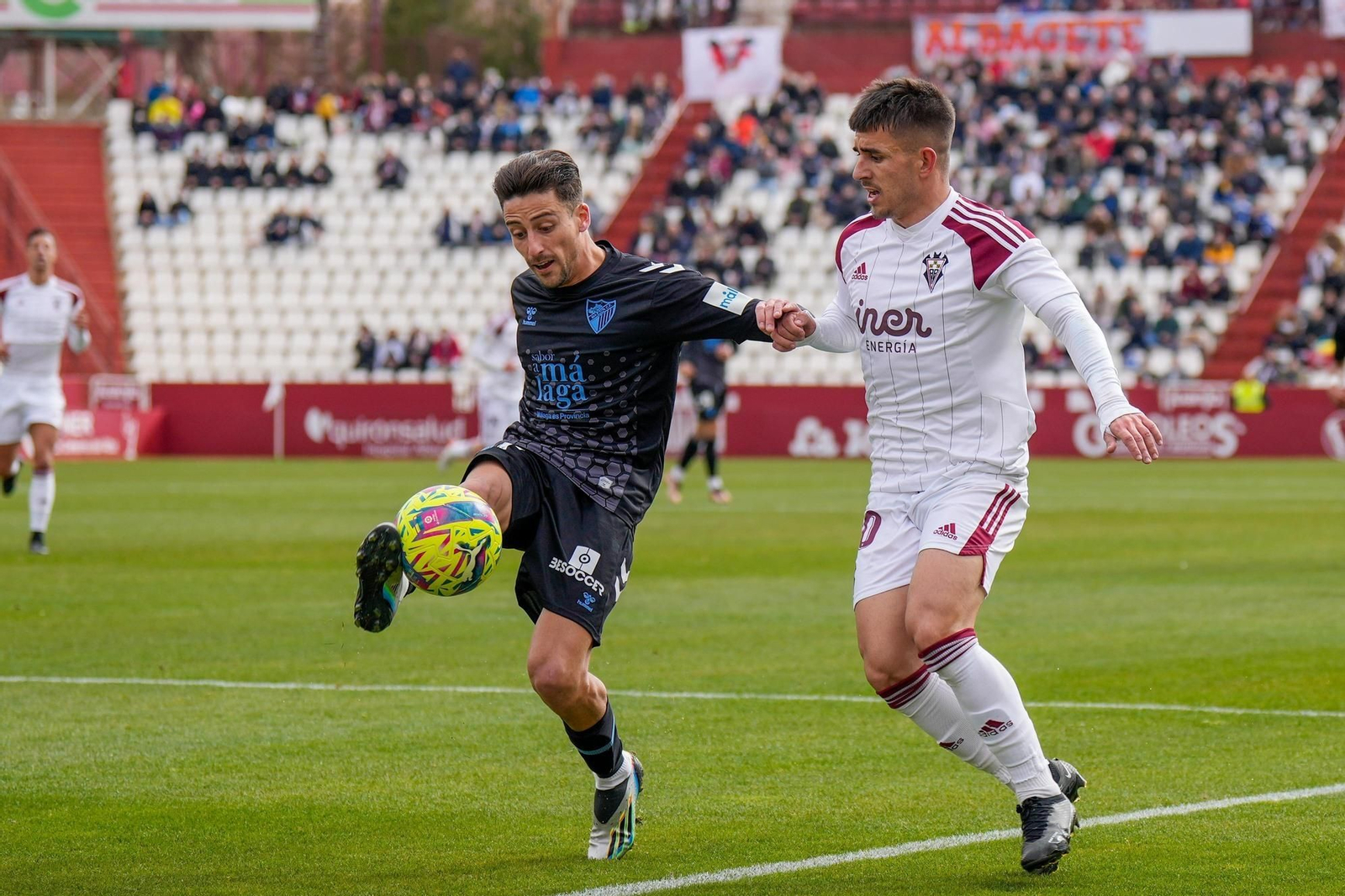 El Albacete - Málaga CF, en imágenes