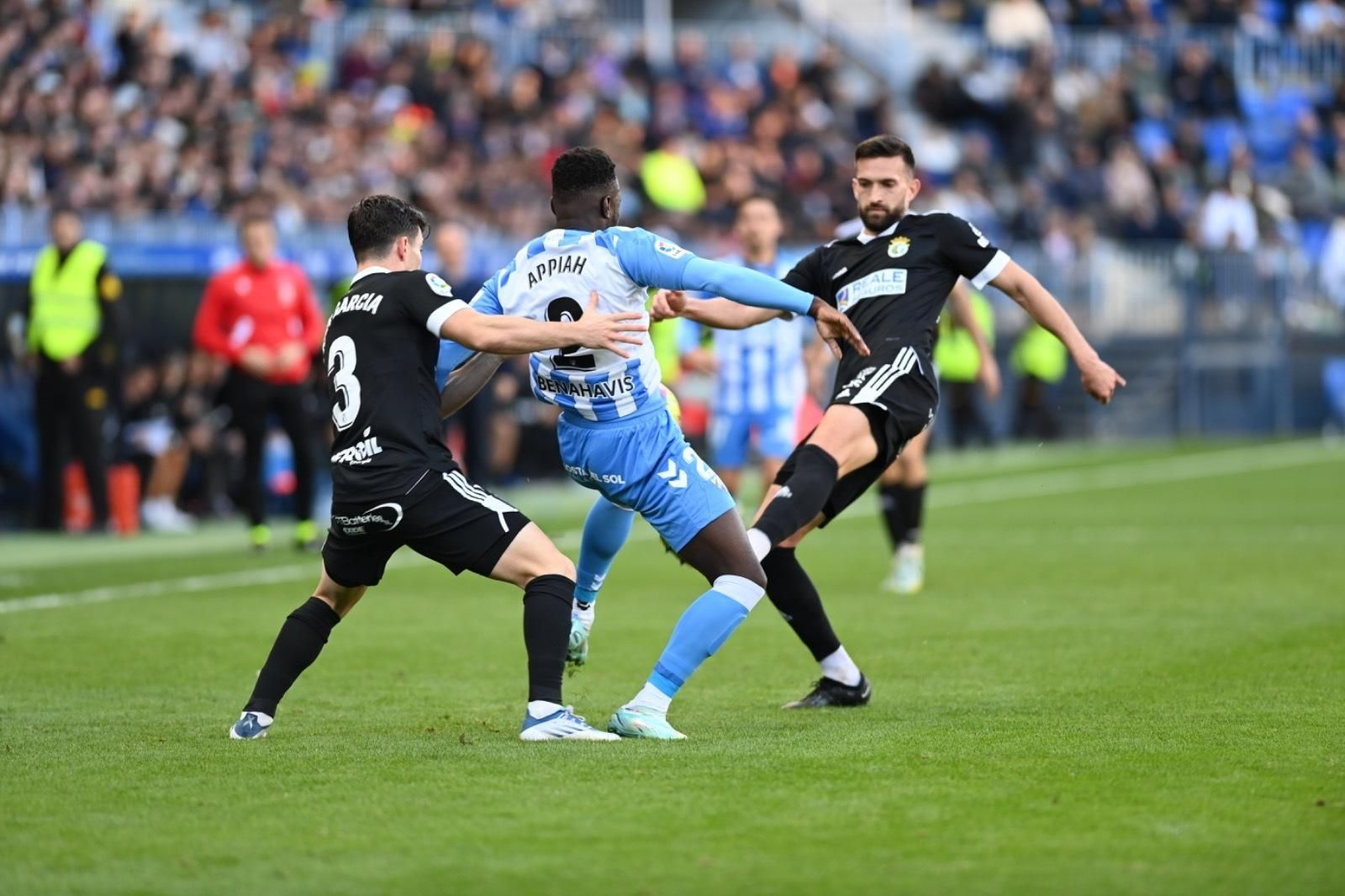 El Málaga CF - Burgos, en fotos